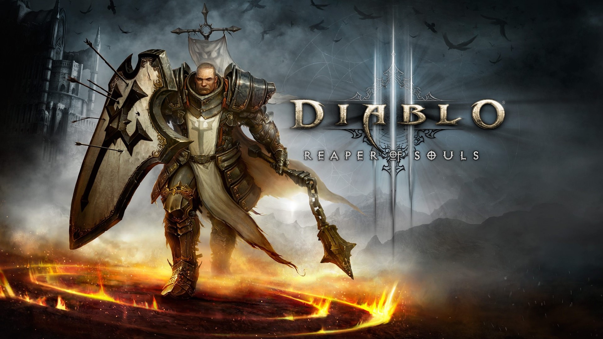 Diablo 3 Reaper of Souls Crusader HD Wallpaper