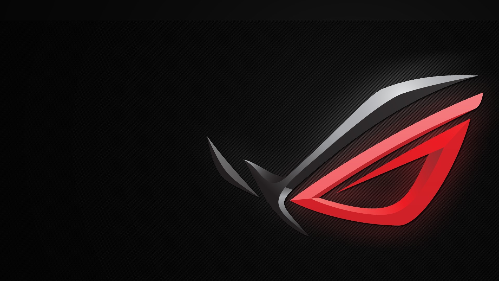 Republic of Gamers logo on black background HD Wallpaper