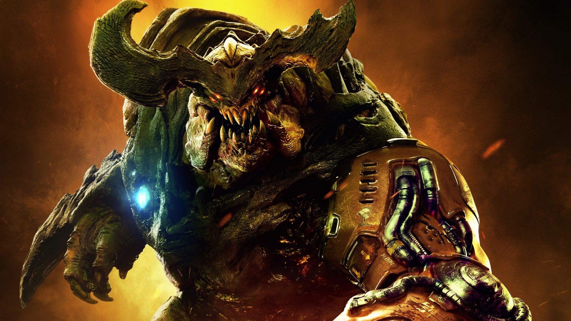 Cyberdemon from Doom 2016 HD Wallpaper