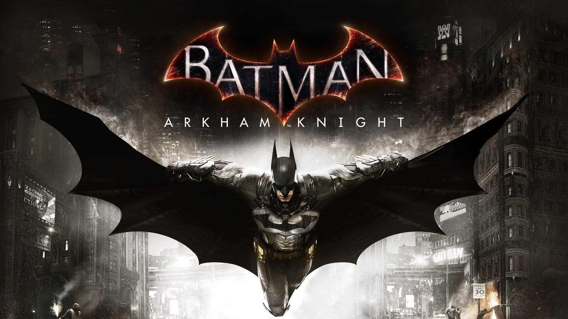 Batman from Batman: Arkham Knight HD Wallpaper