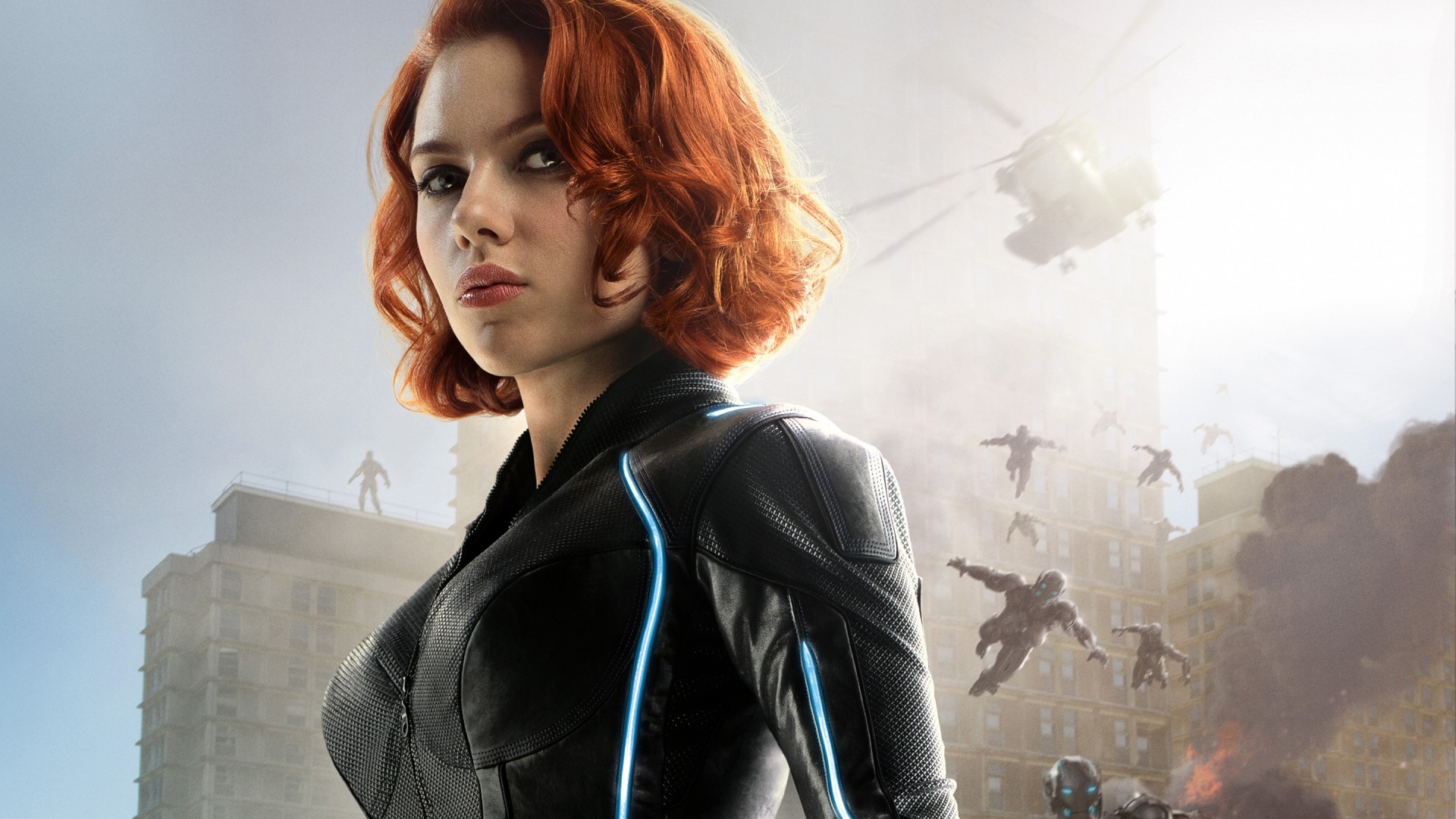 Black Widow from Avengers: Age of Ultron HD Wallpaper
