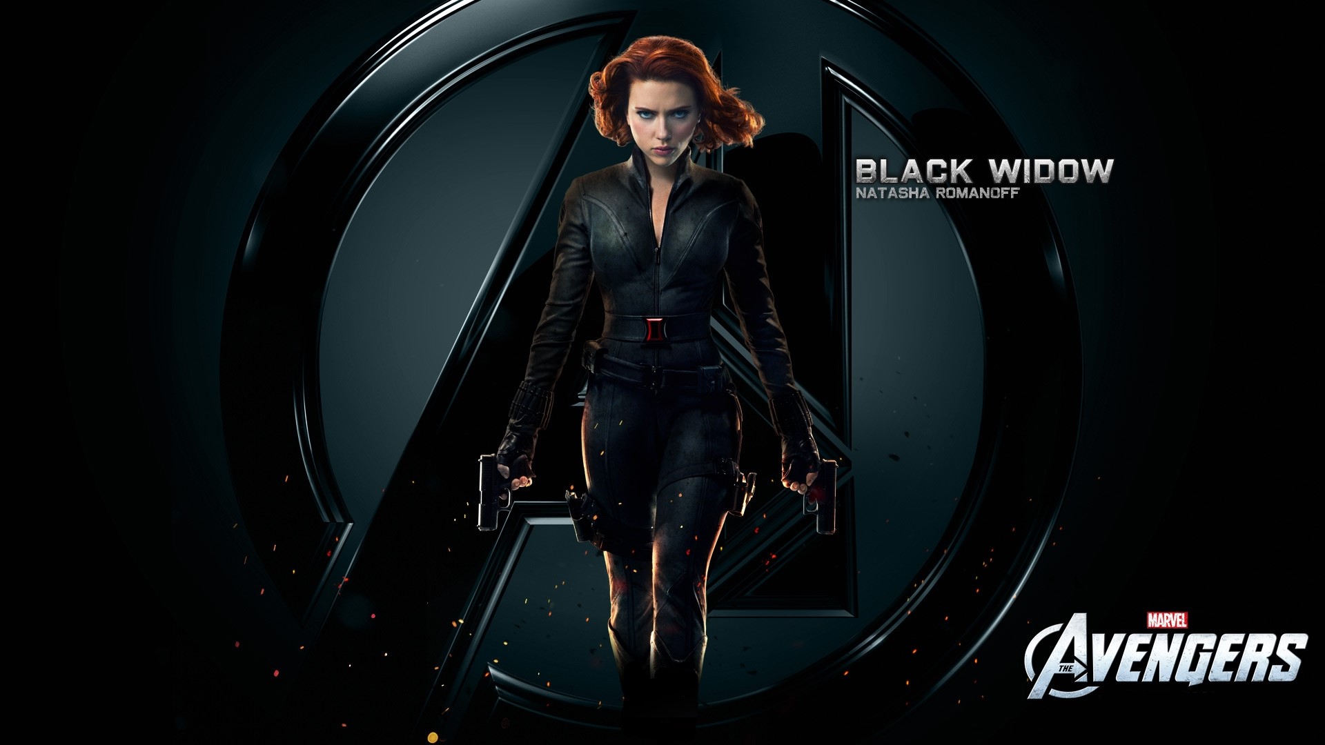 Black Widow Natasha Romanoff from Avengers HD Wallpaper