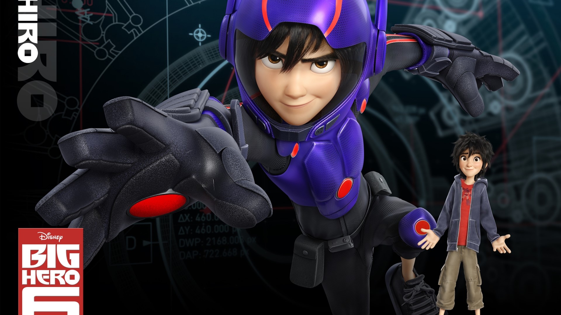 Hiro Hamada from Big Hero 6 HD Wallpaper