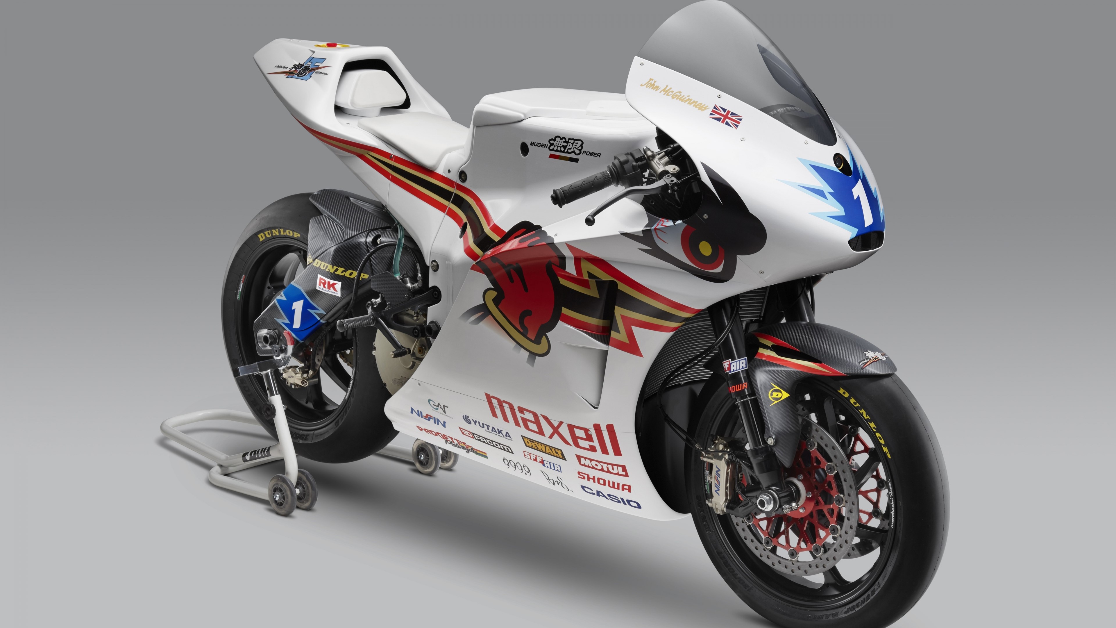 4K Mugen Shinden Go Electric Motorcycle HD Wallpaper