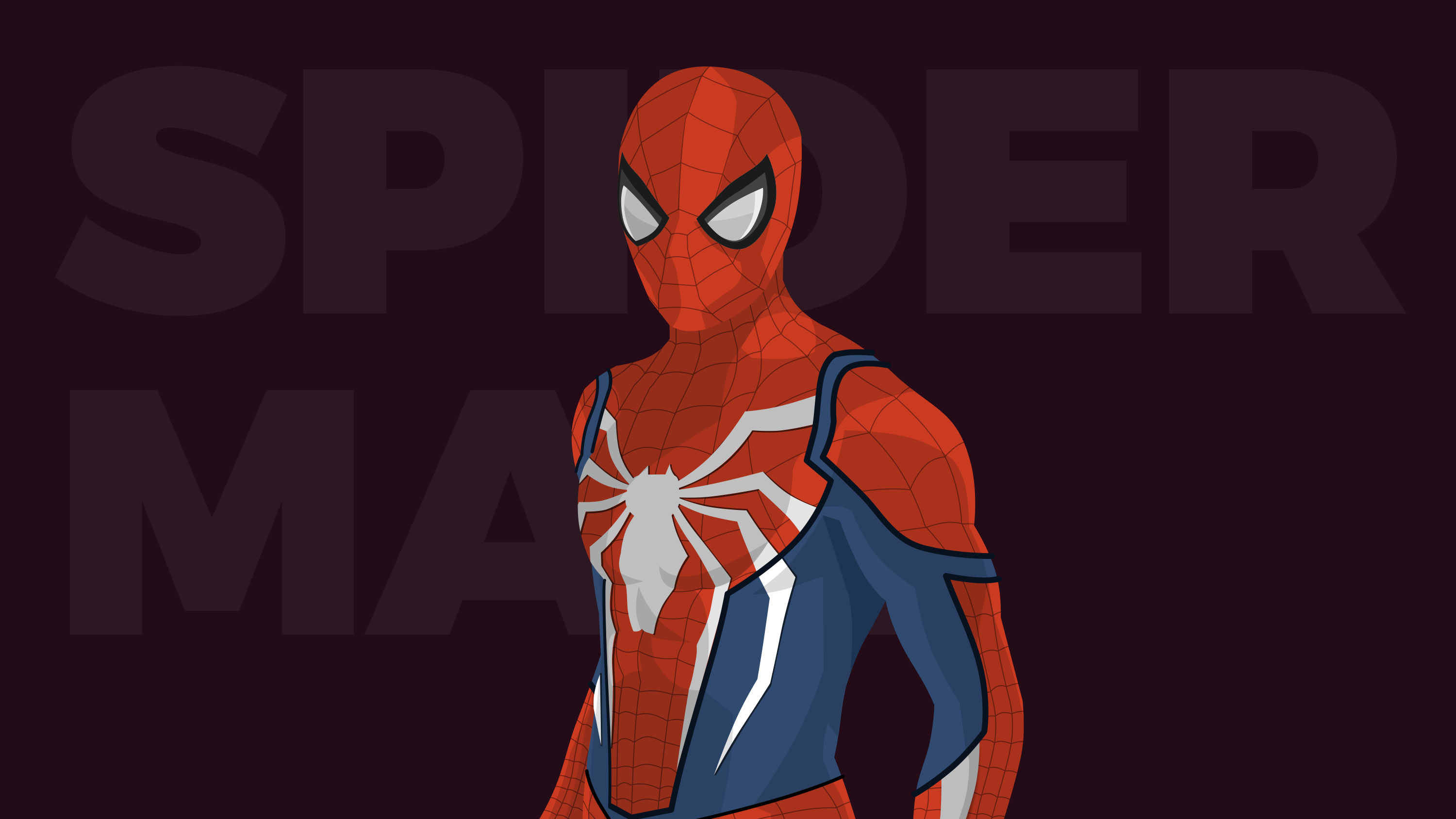 Spider-Man Minimalist Art HD Wallpaper