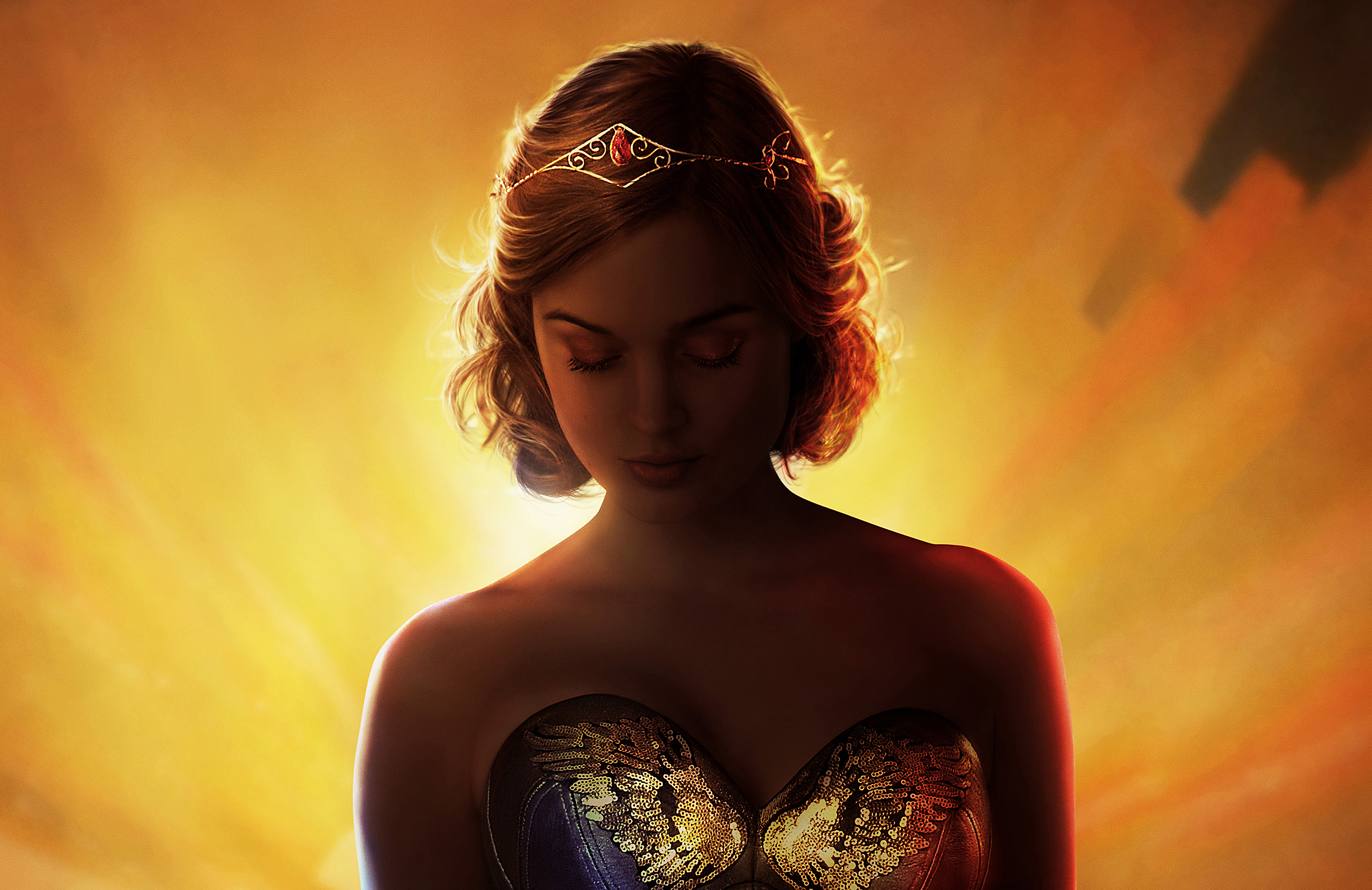 Bella Heathcote as Wonder Woman in Professor Marston and the Wonder Women HD Wallpaper