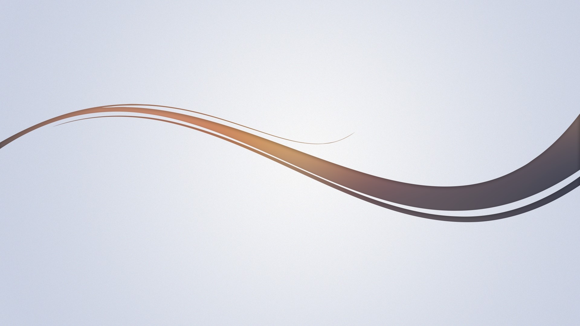 Abstract wave design with gradient colors HD Wallpaper