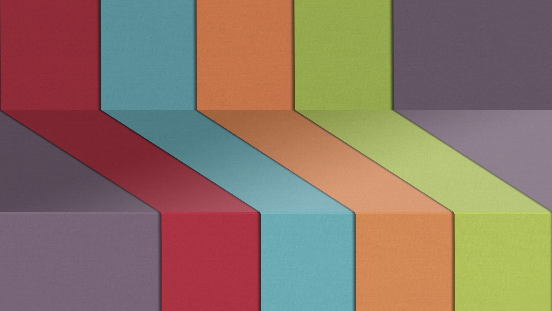 Geometric abstract pattern with colorful stripes HD Wallpaper