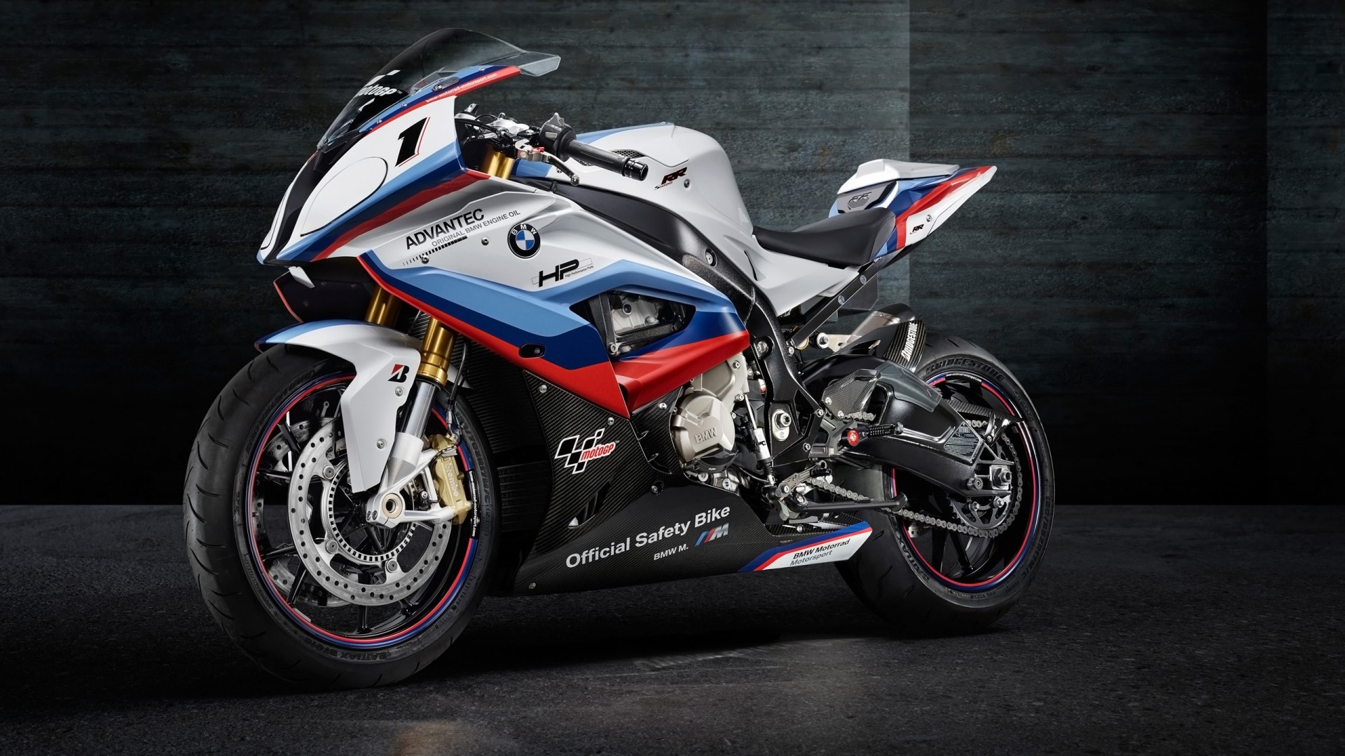 BMW M Official Safety Bike HD Wallpaper