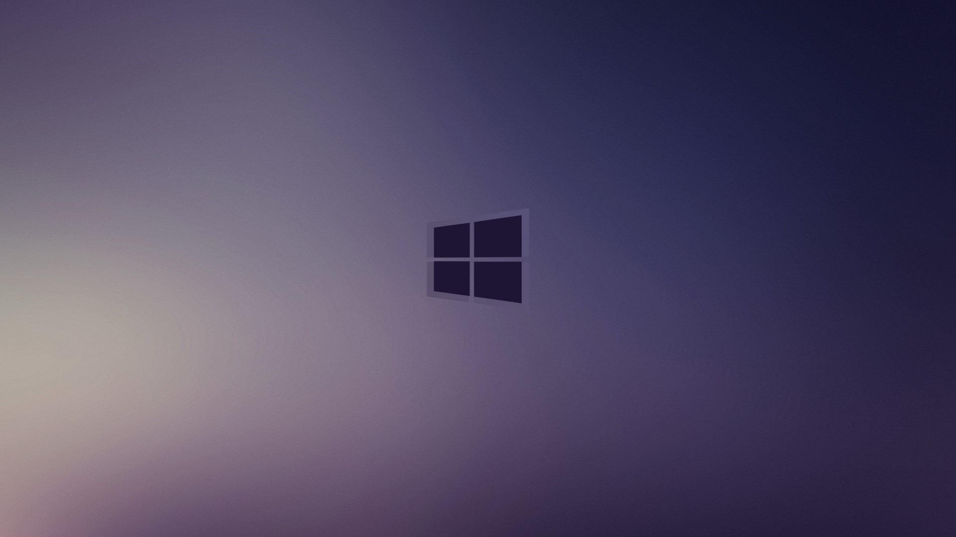Windows 10 Minimal Logo HD Wallpaper
