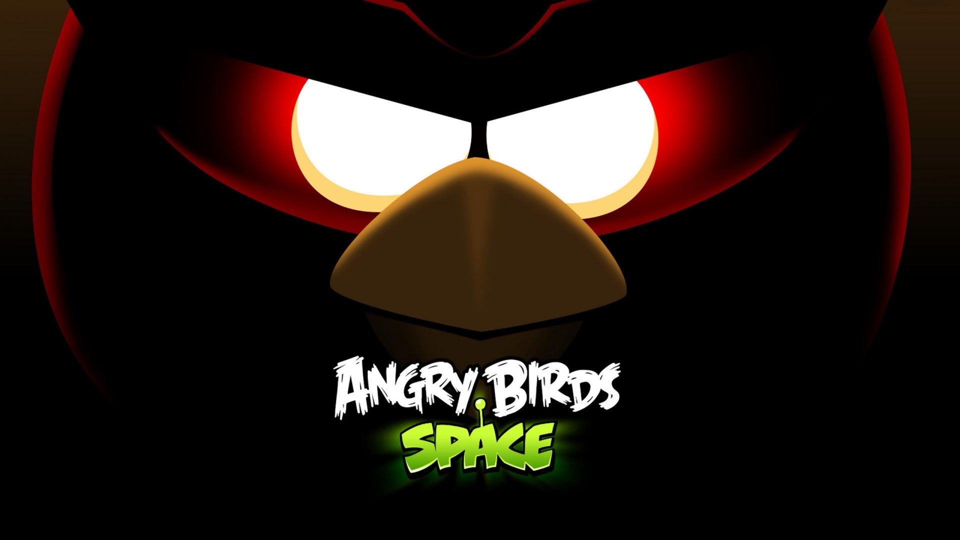 Angry Birds Space Black Bird HD Wallpaper