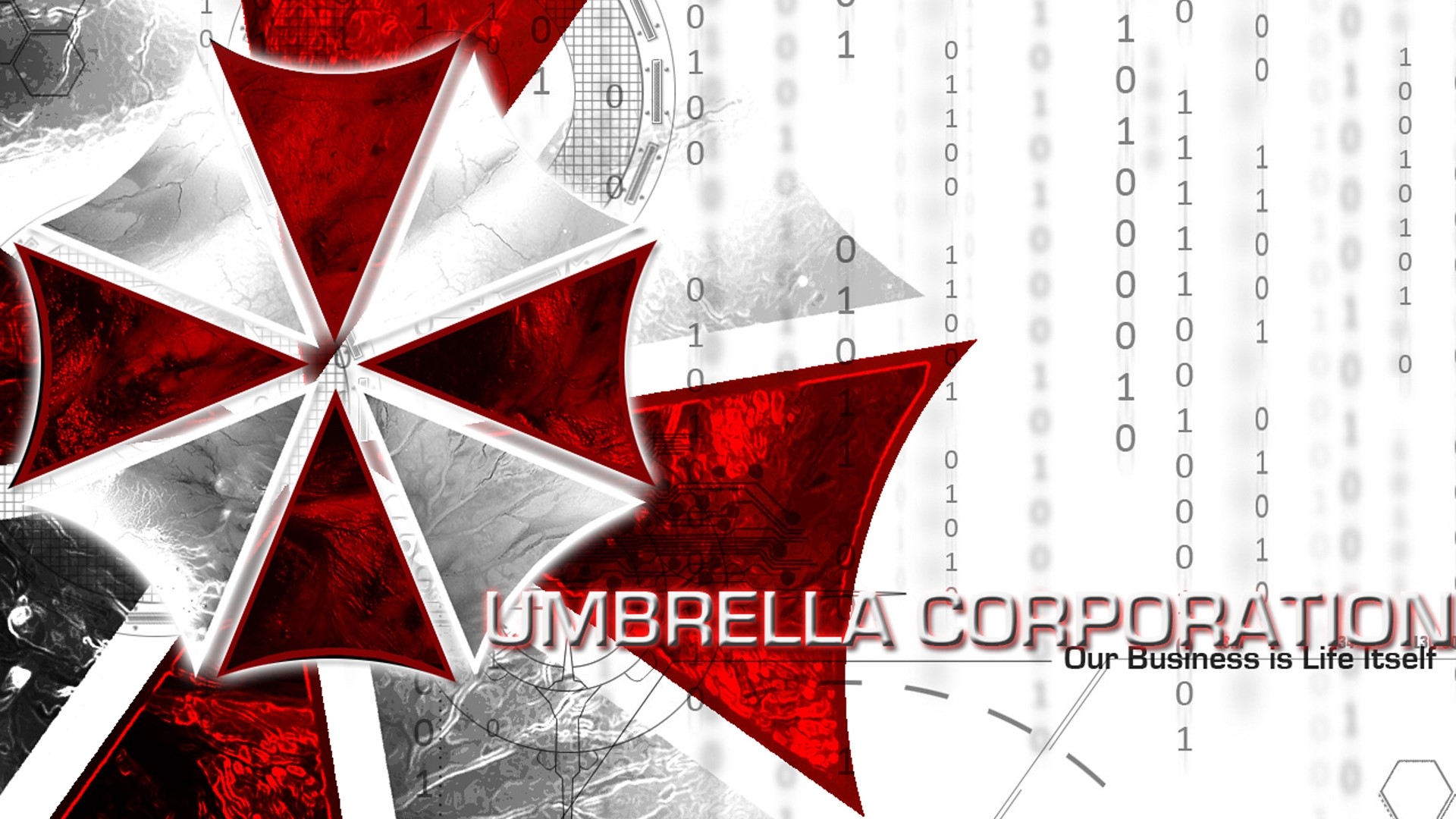 Umbrella Corporation Logo from Resident Evil HD Wallpaper