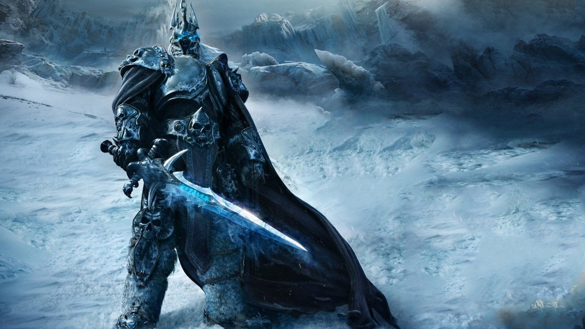 Arthas Menethil from Wrath of the Lich King HD Wallpaper