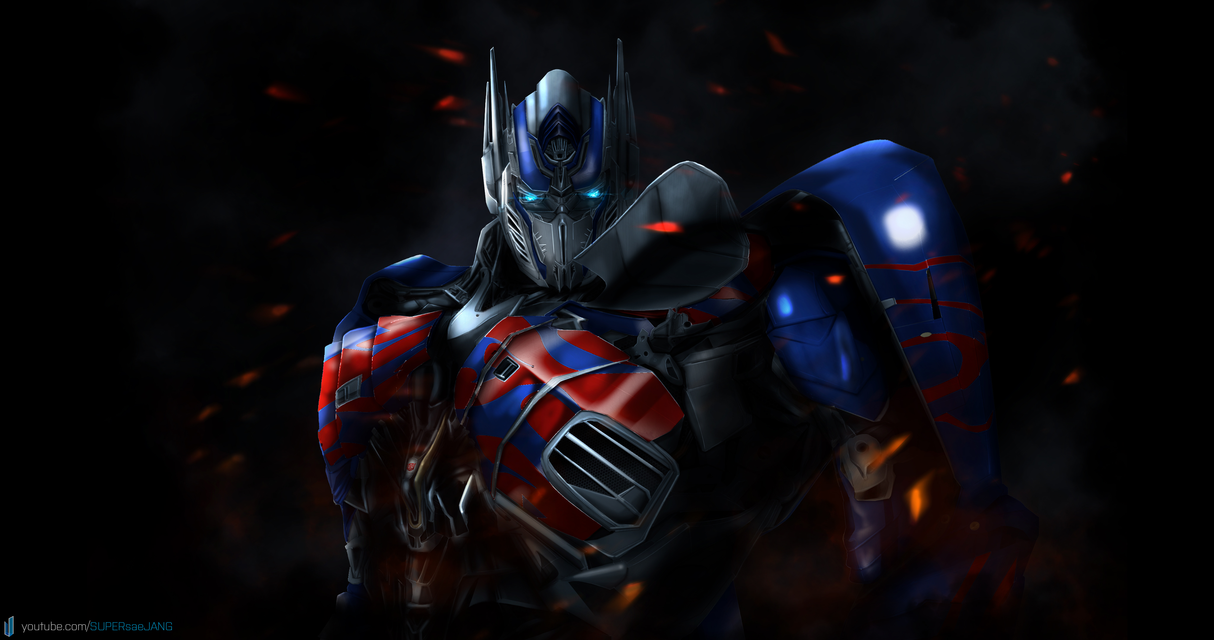 Optimus Prime Artwork 4K HD Wallpaper