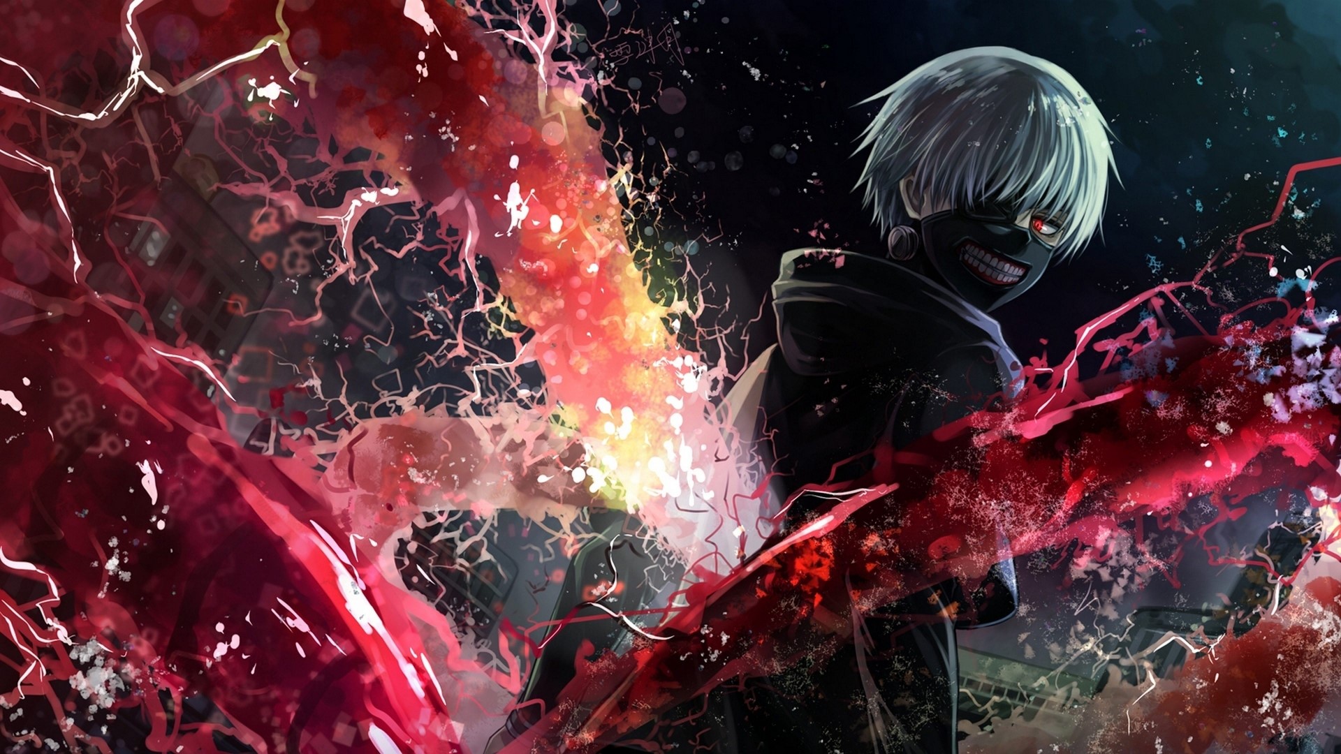 Ken Kaneki from Tokyo Ghoul HD Wallpaper