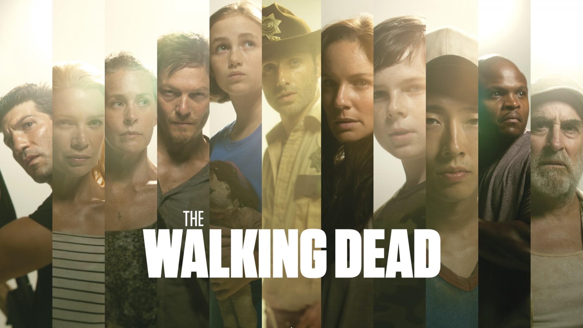 The Walking Dead characters montage HD Wallpaper