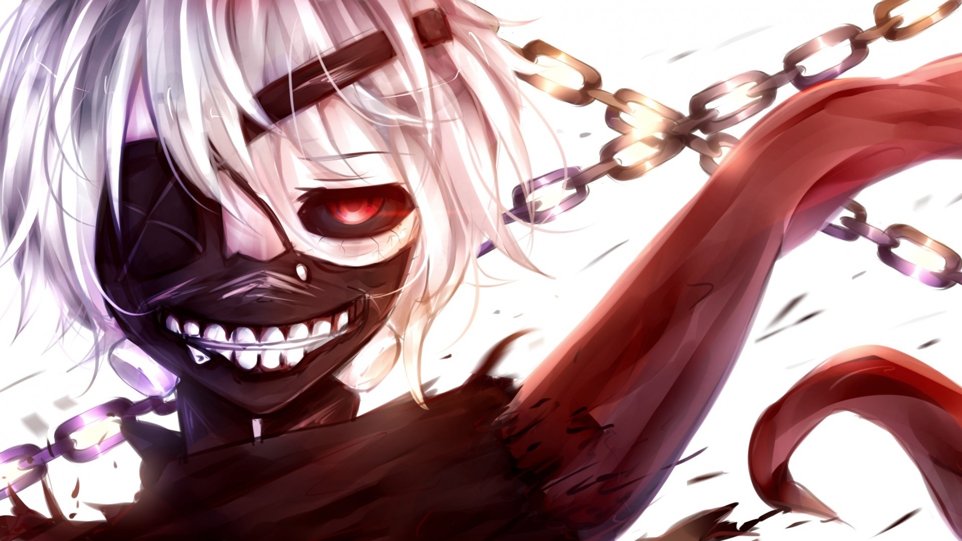 Ken Kaneki from Tokyo Ghoul with Kakuja HD Wallpaper