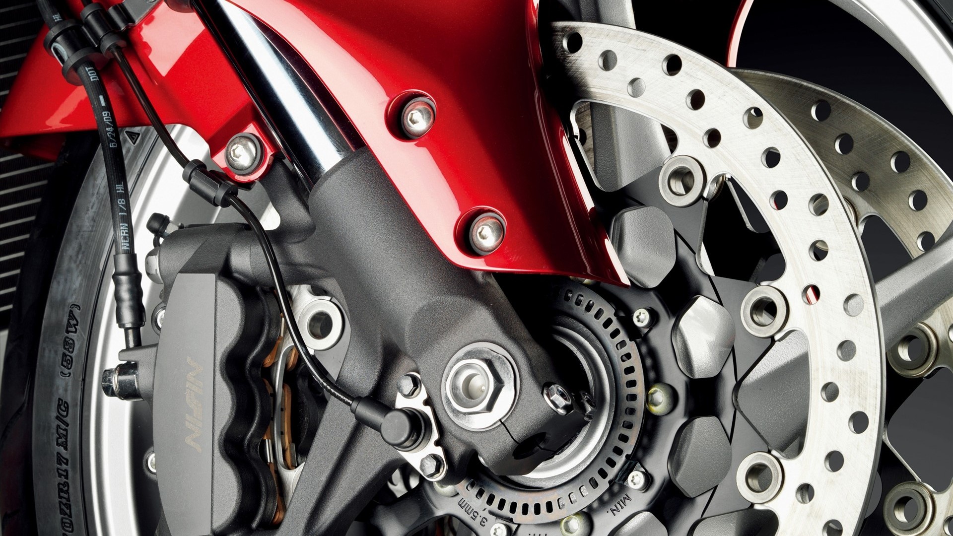 Honda VFR 1200F Motorcycle Front Brake System HD Wallpaper