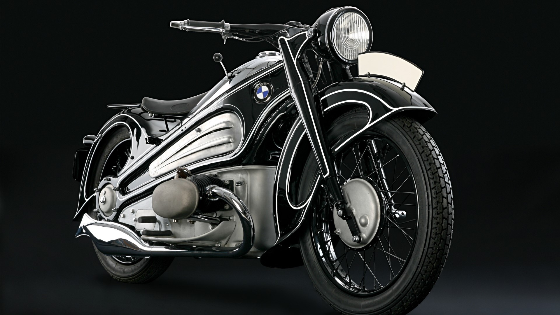 1937 BMW R7 Motorcycle HD Wallpaper