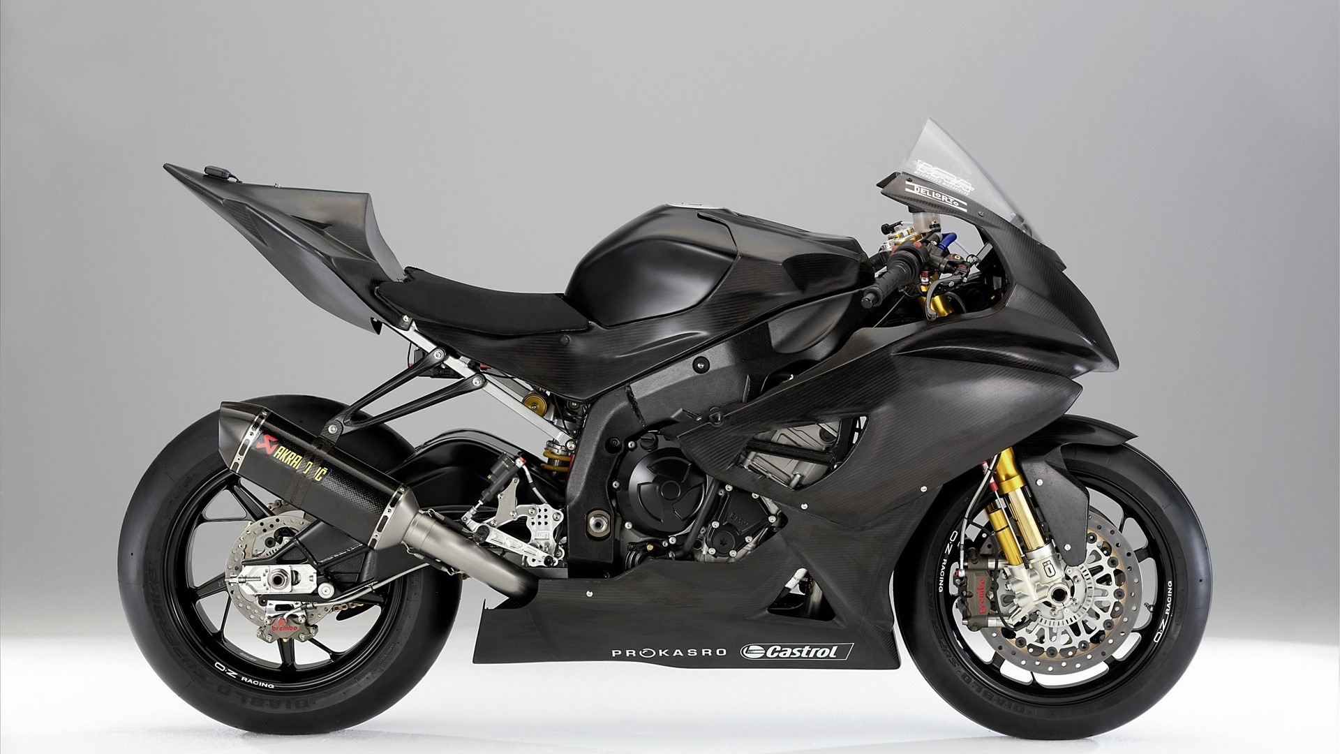 Black BMW S 1000 RR Motorcycle HD Wallpaper