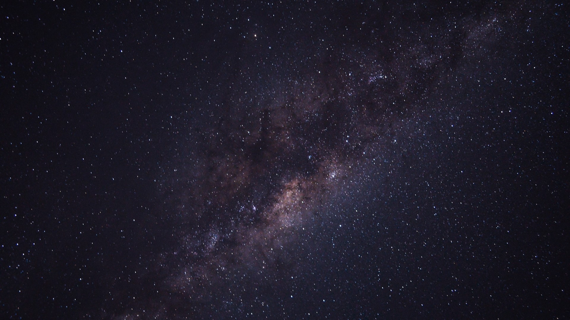 The Milky Way Galaxy in the Night Sky HD Wallpaper