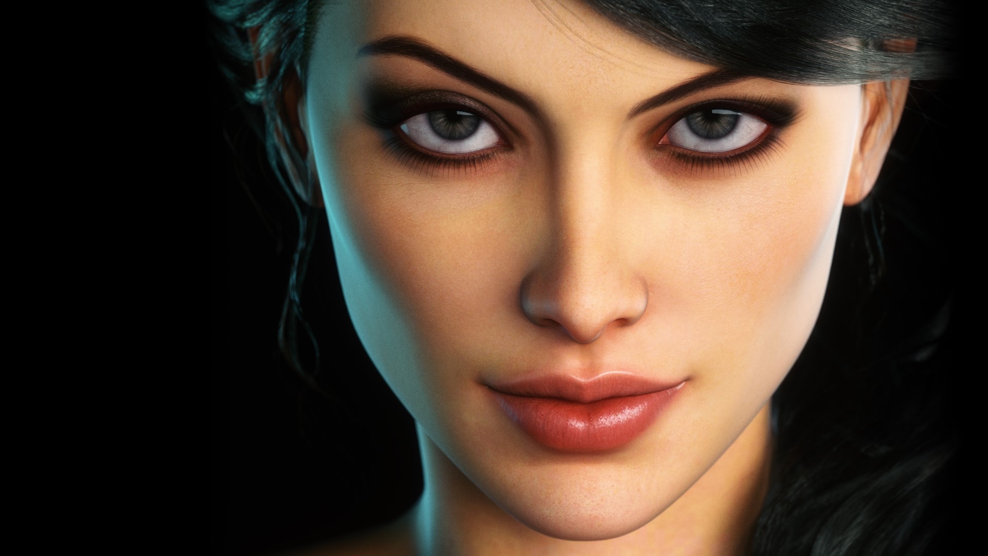 Fantasy Woman Portrait HD Wallpaper