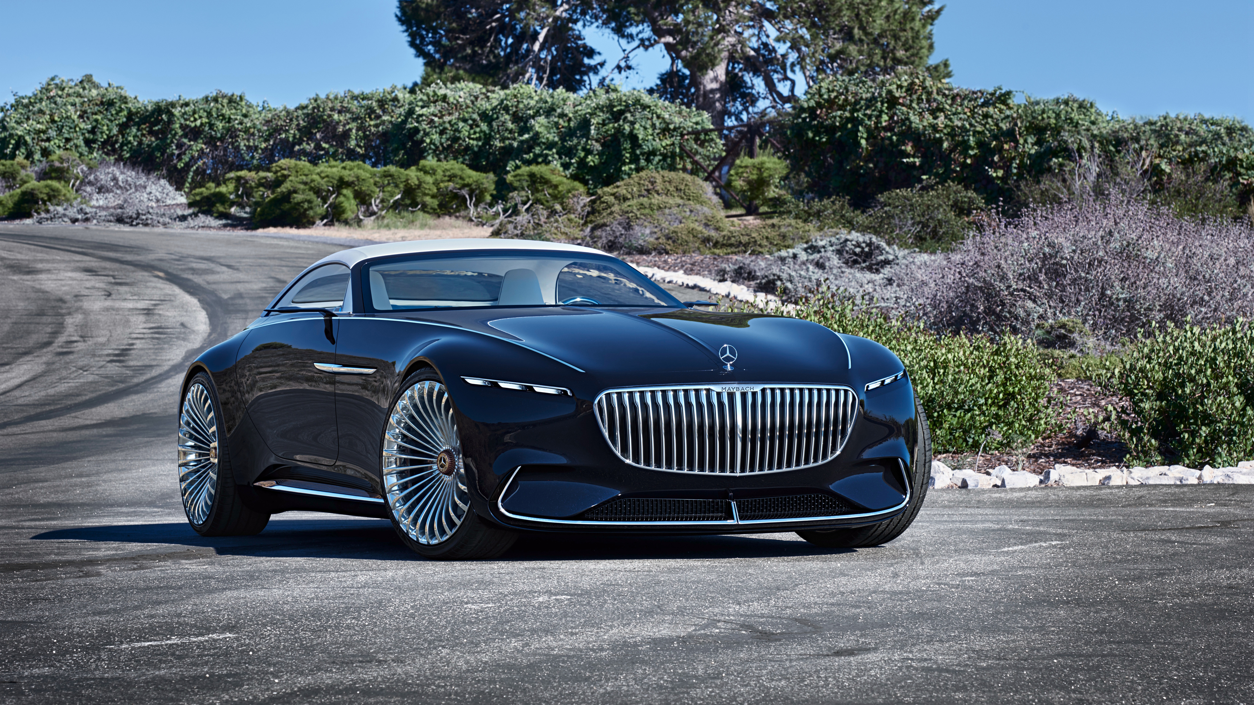 4K Vision Mercedes-Maybach 6 Cabriolet HD Wallpaper