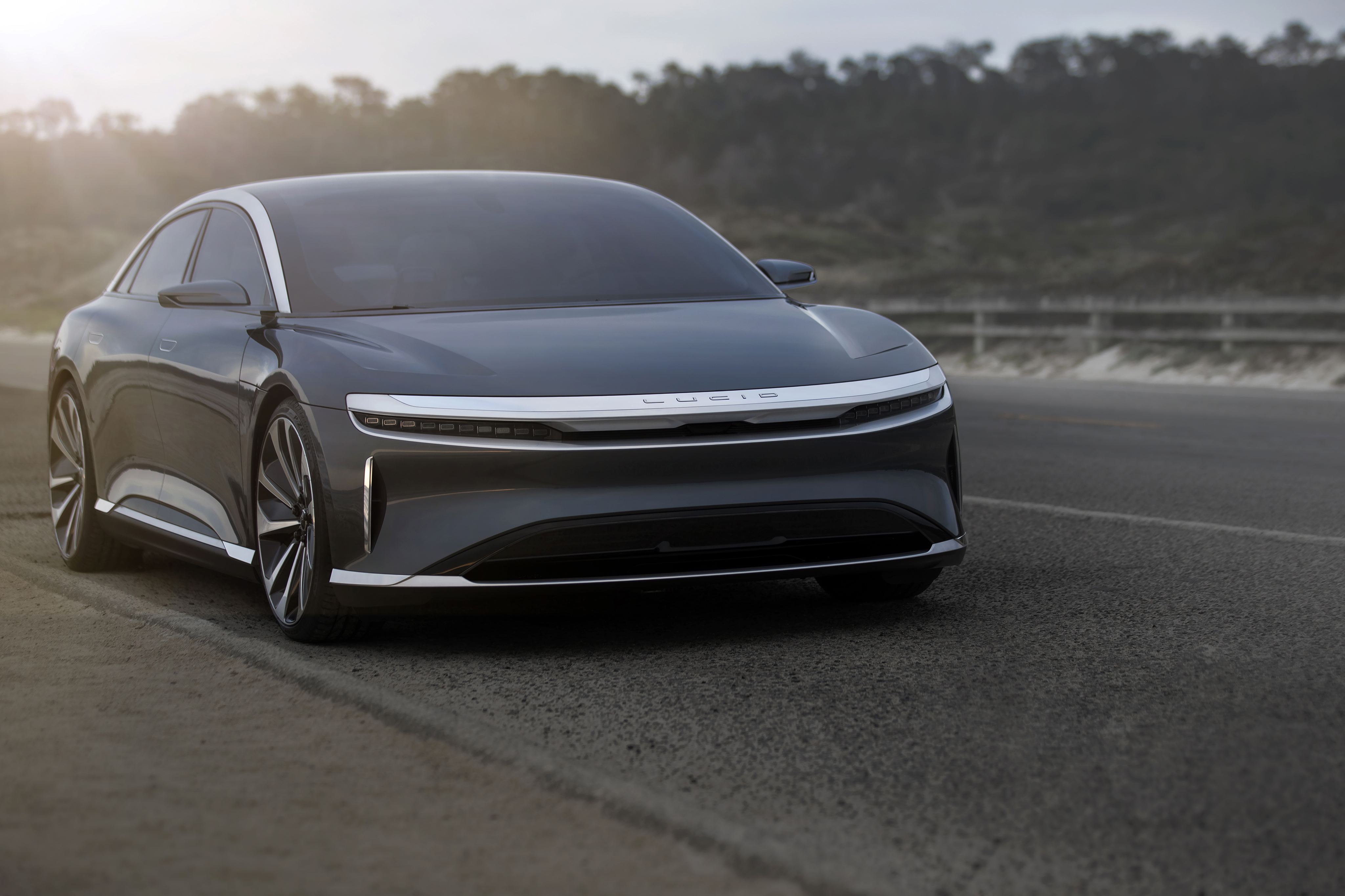 Lucid Air Prototype luxury electric sedan HD Wallpaper