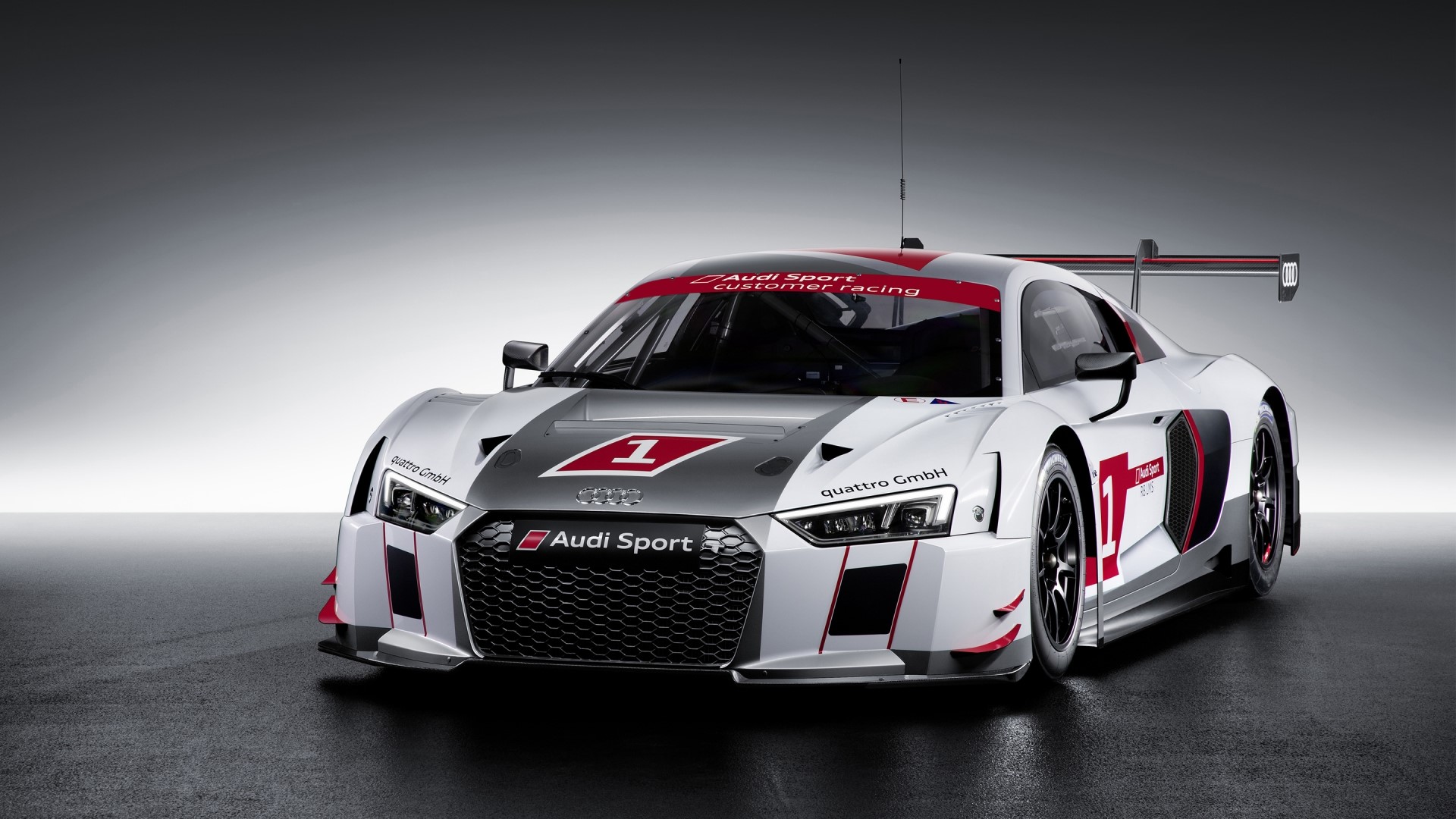 2015 Audi R8 LMS GT3 race car HD Wallpaper