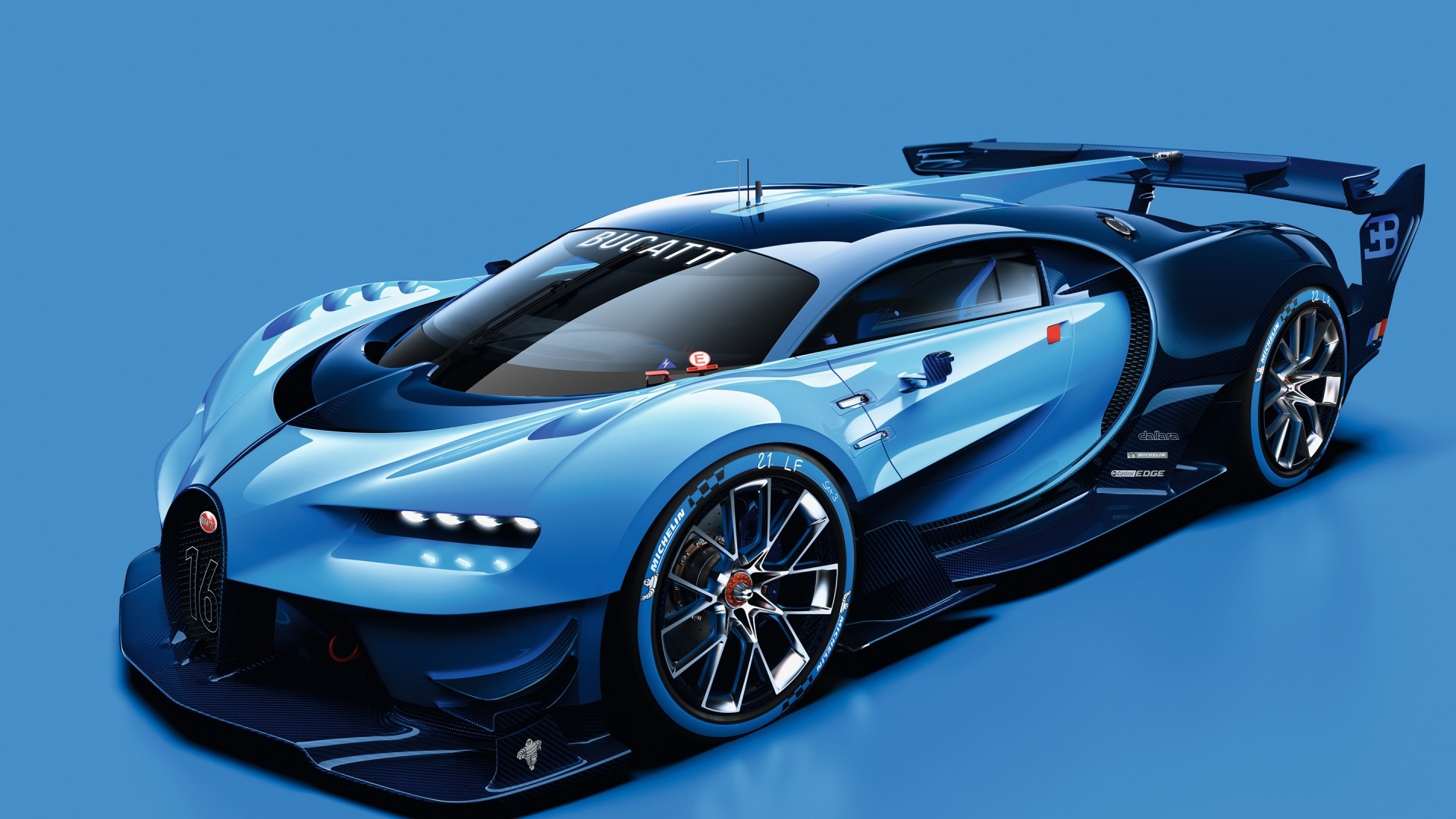 Bugatti Vision Gran Turismo Concept Car HD Wallpaper