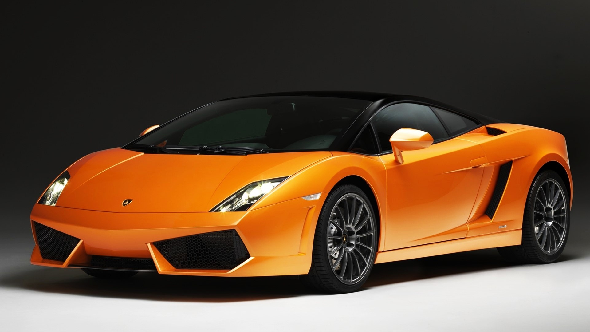 Orange Lamborghini Gallardo Bicolore 2011 HD Wallpaper