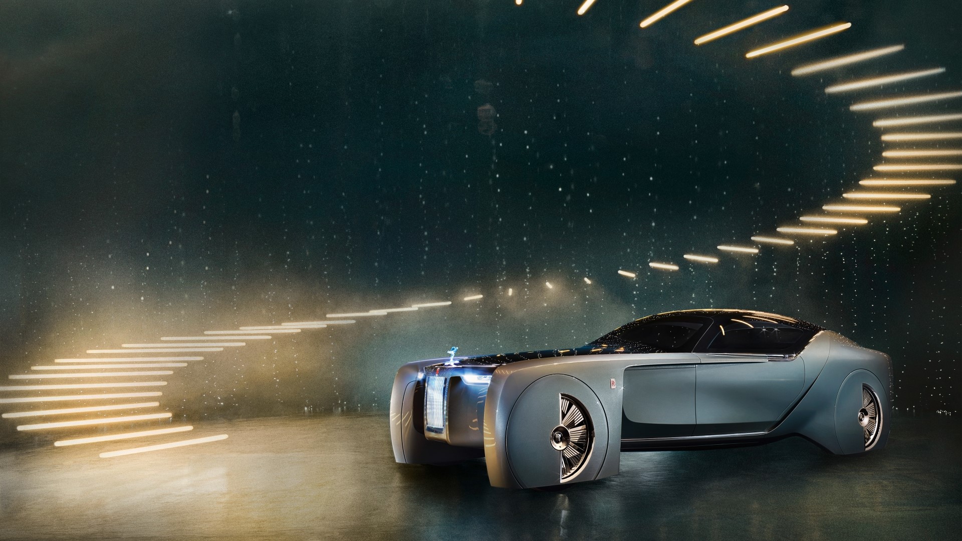 Rolls Royce Vision Next 100 Concept car HD Wallpaper