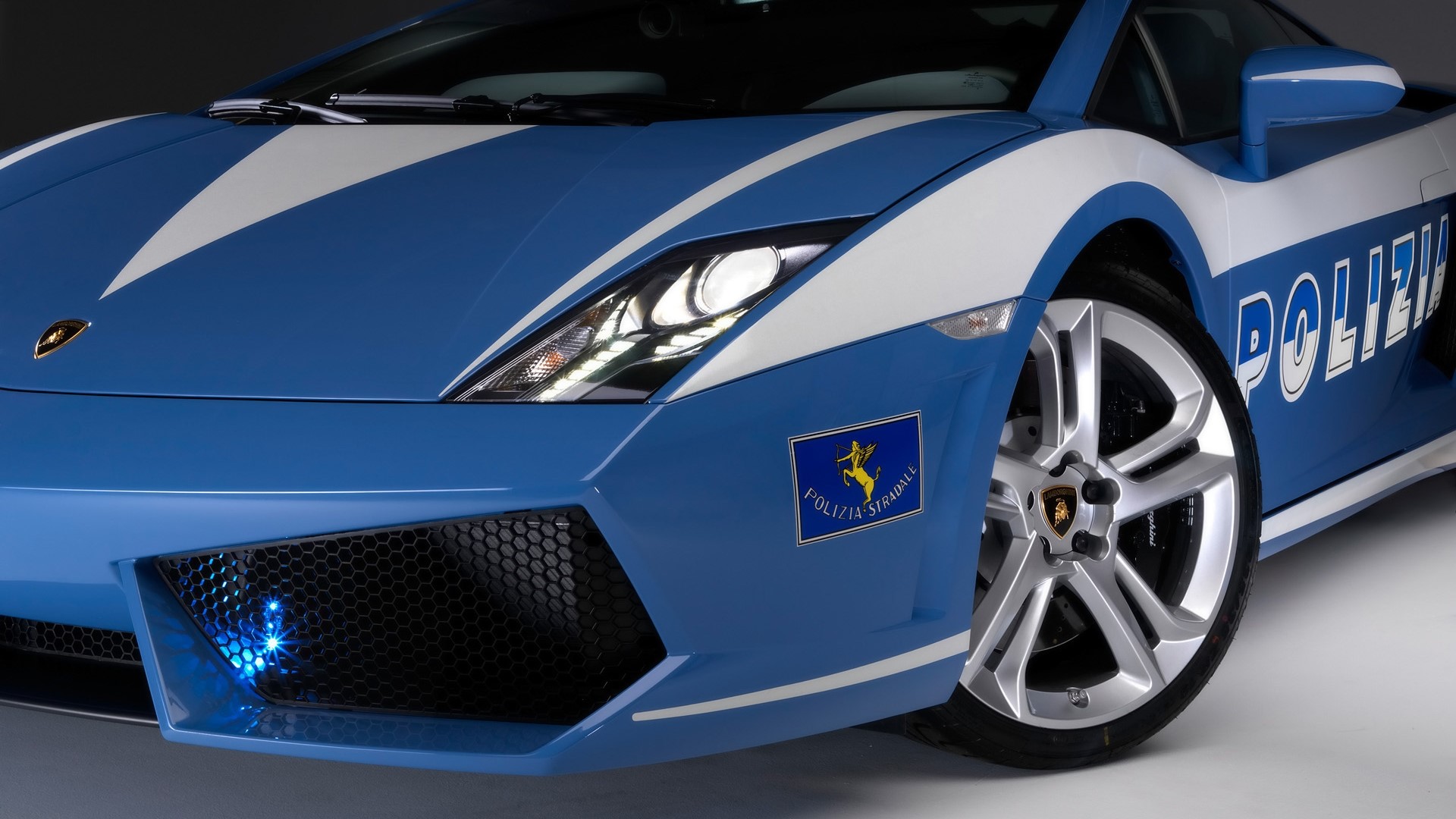 Lamborghini Gallardo Polizia HD Wallpaper