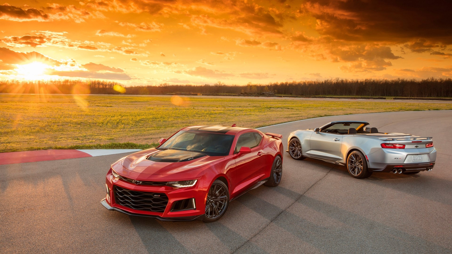 2017 Chevrolet Camaro ZL1 Convertible and Coupe HD Wallpaper