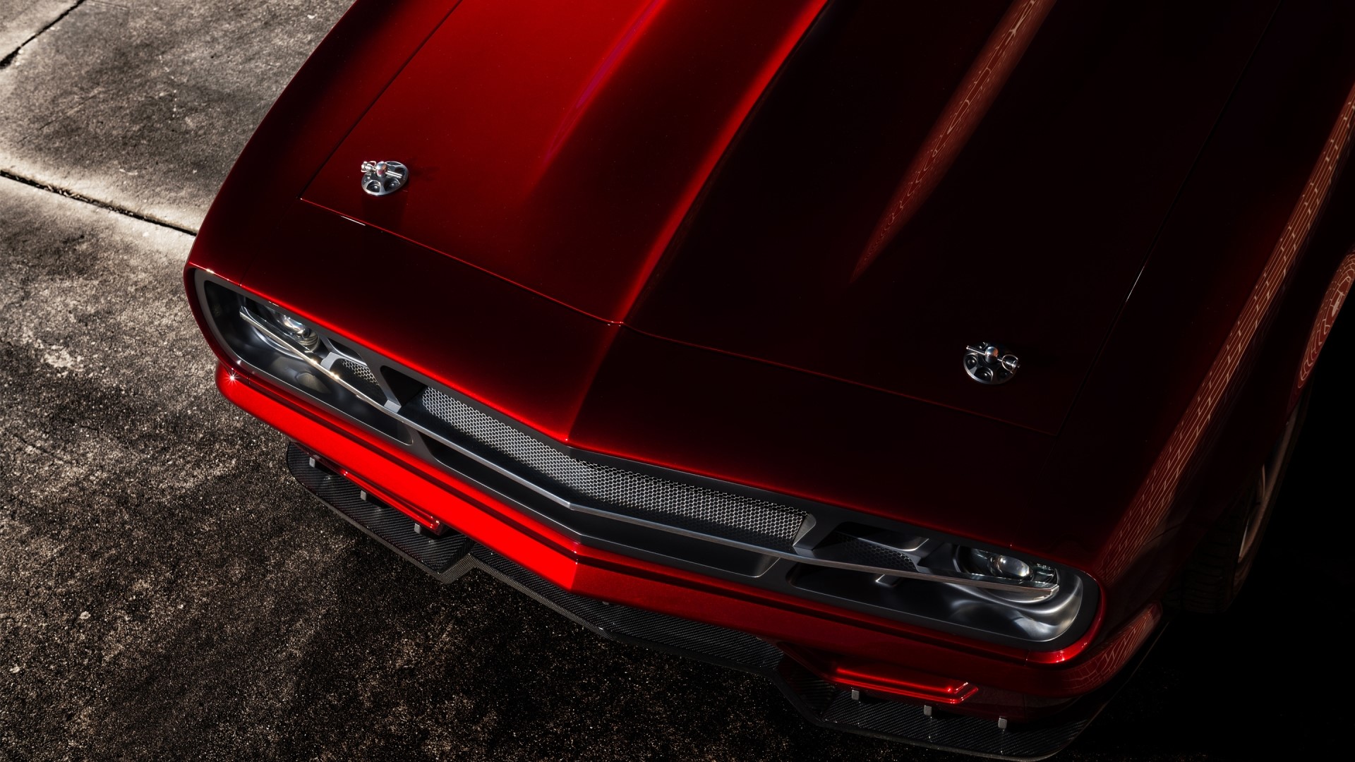 Red Camaro American Muscle Car HD Wallpaper