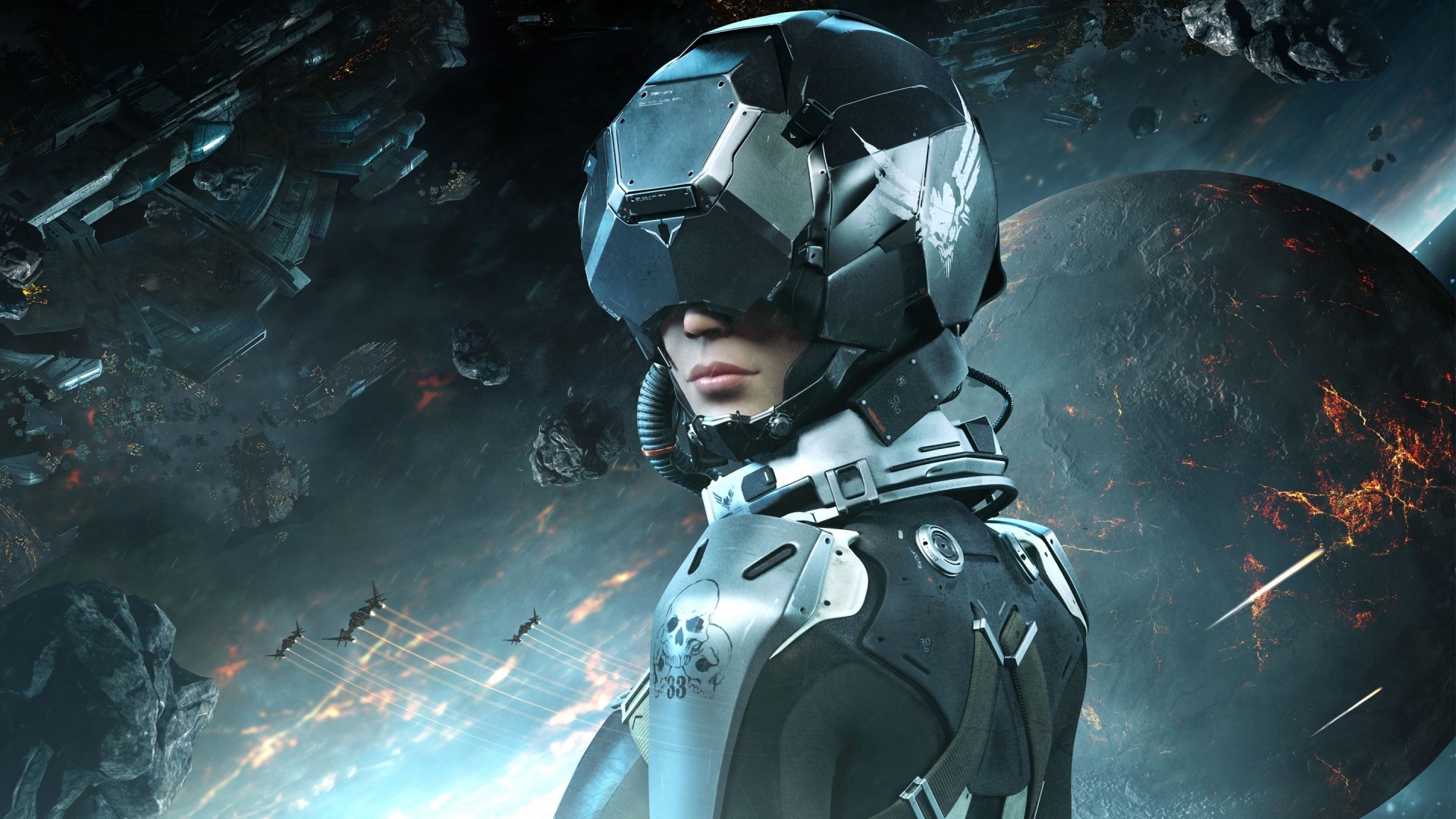 Eve Valkyrie VR Game HD Wallpaper