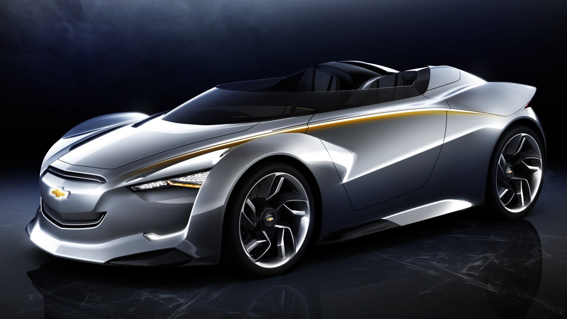 Chevrolet Mi-Ray Roadster Concept Car HD Wallpaper