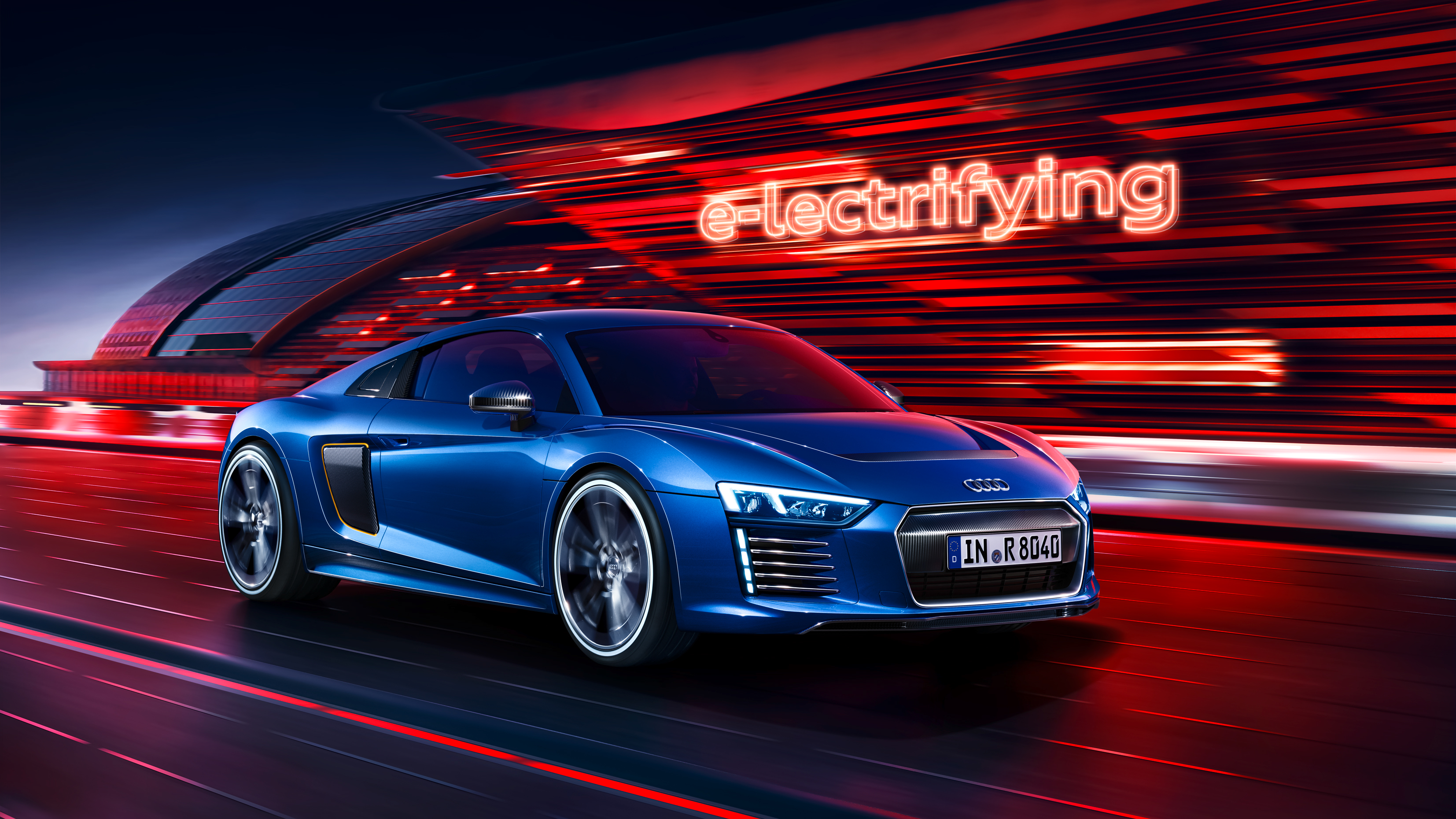Audi e-tron Electrifying HD Wallpaper