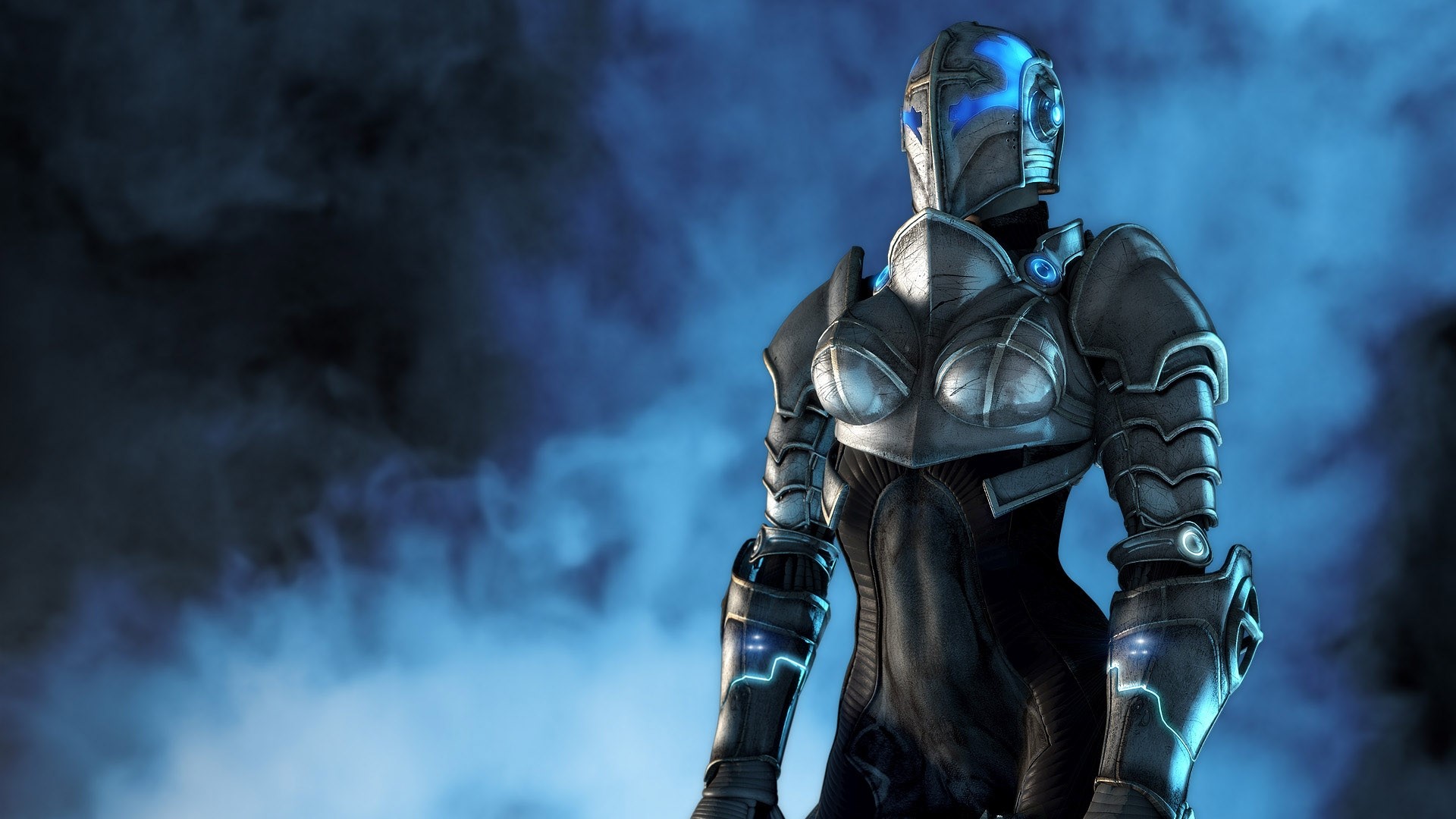 Hellgate London character in armor HD Wallpaper