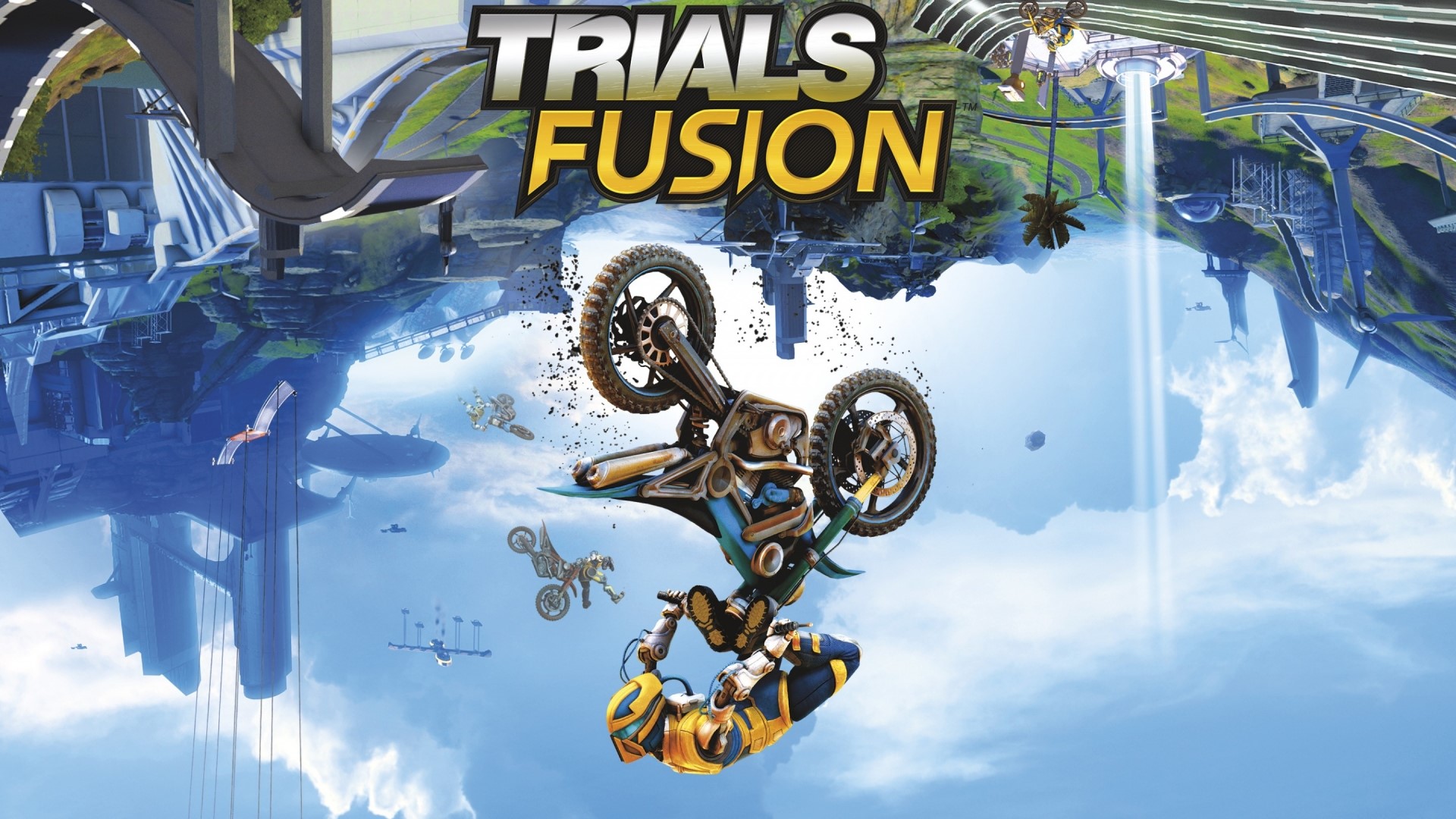 Trials Fusion Motorcycle Stunt Game HD Wallpaper