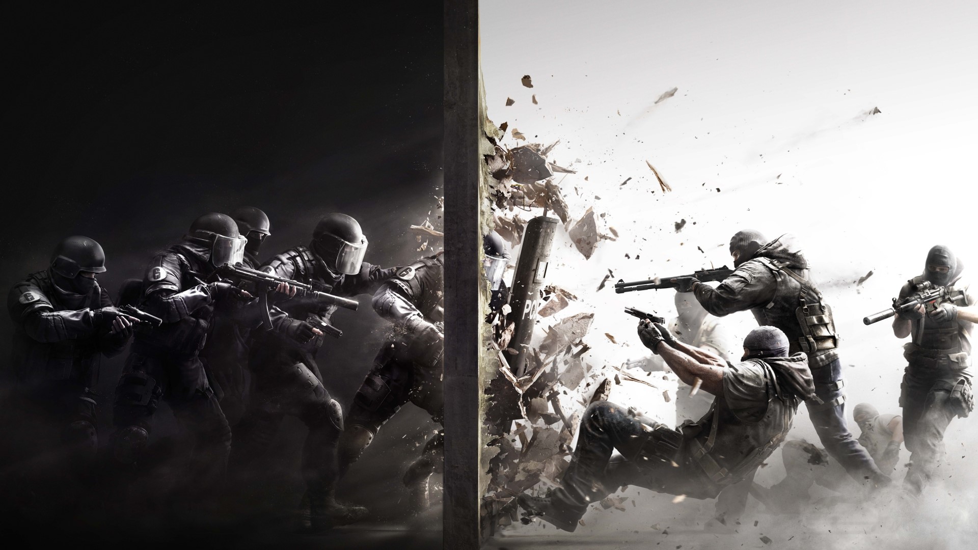 Rainbow Six Siege video game art HD Wallpaper
