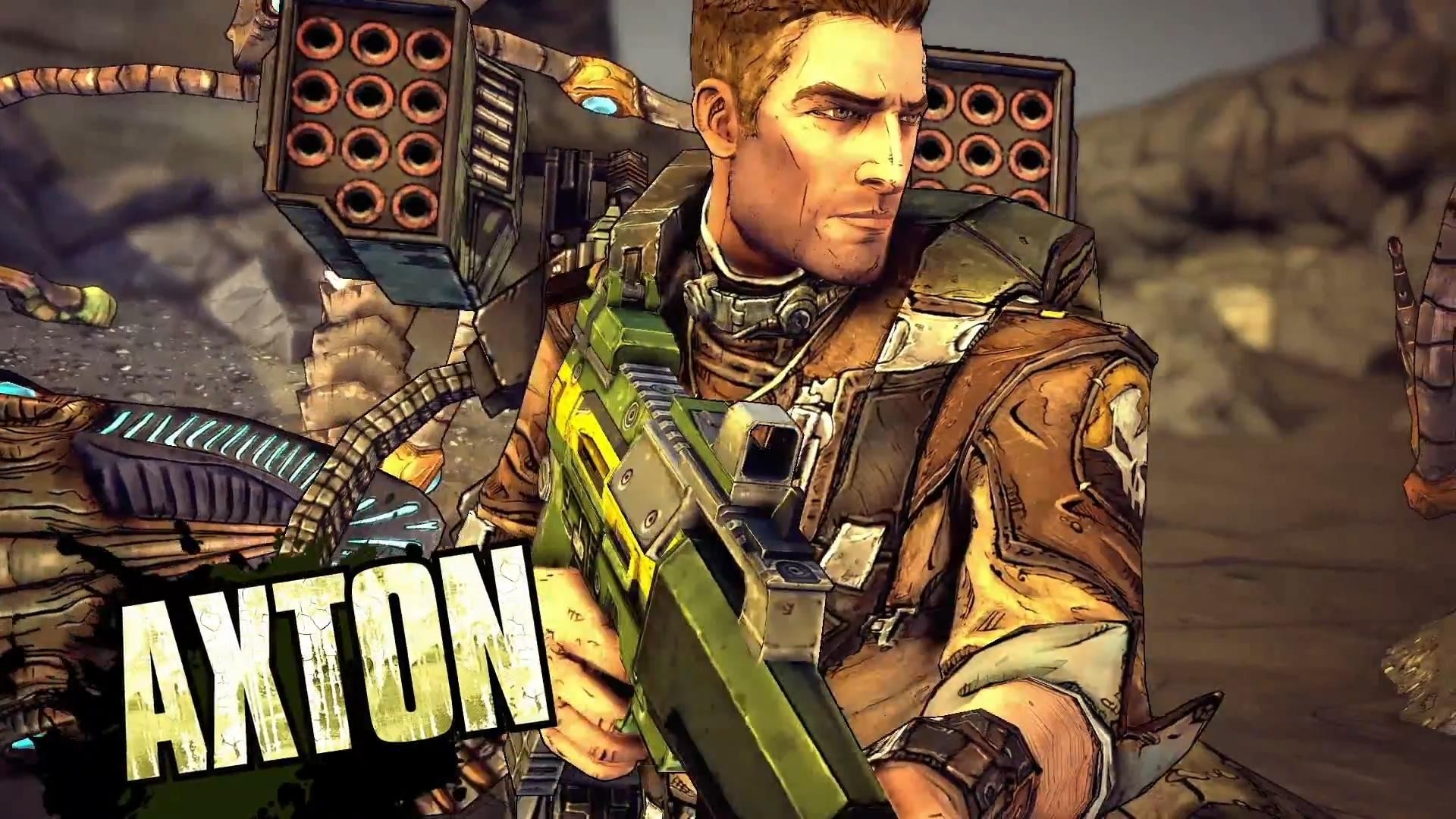 Axton from Borderlands 2 HD Wallpaper