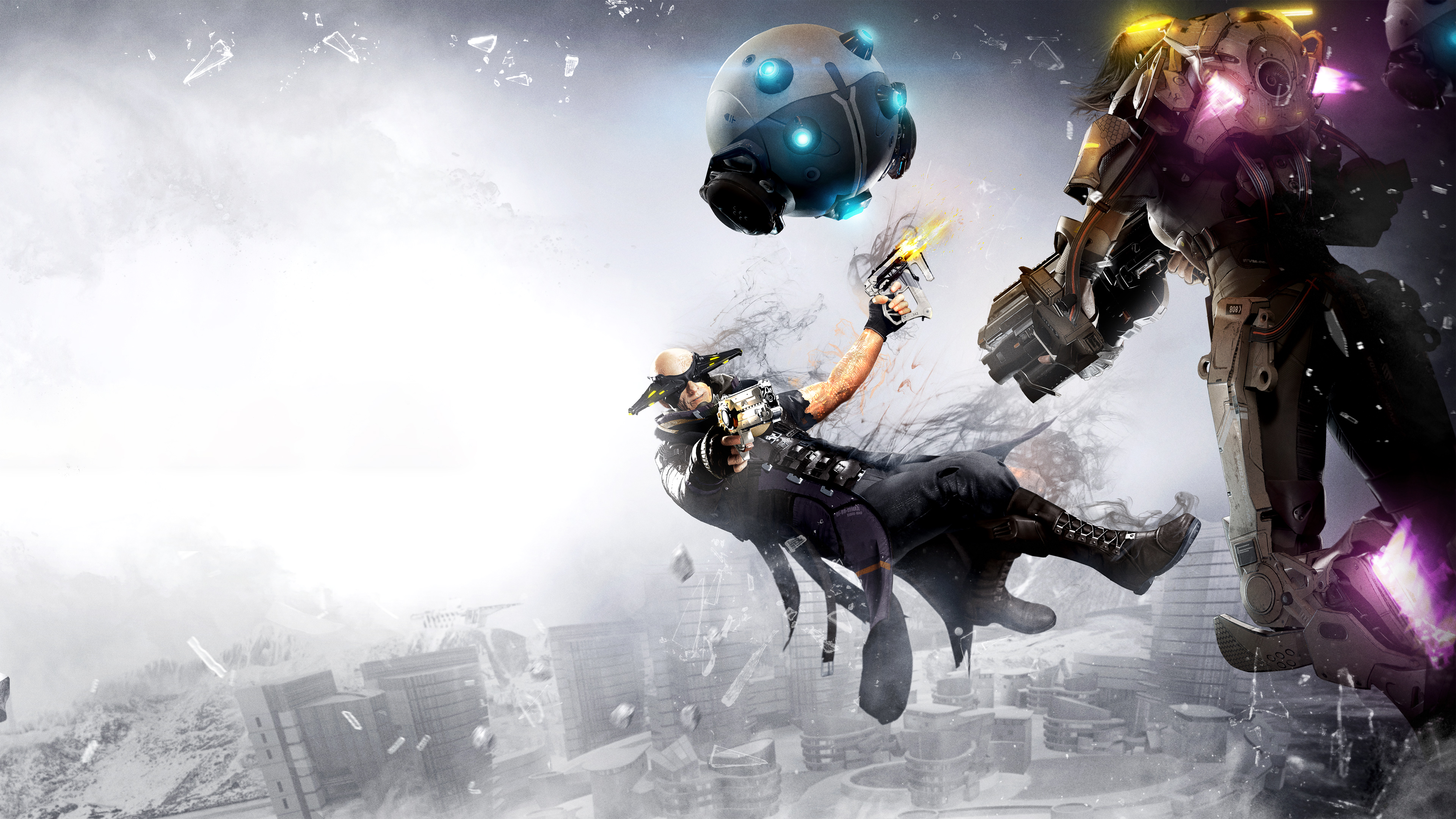 Faust from LawBreakers 4K HD Wallpaper