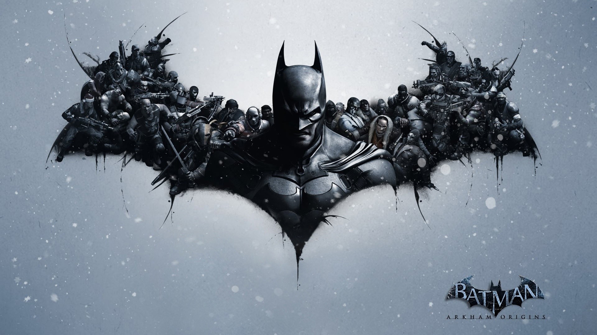 Batman from Batman: Arkham Origins HD Wallpaper