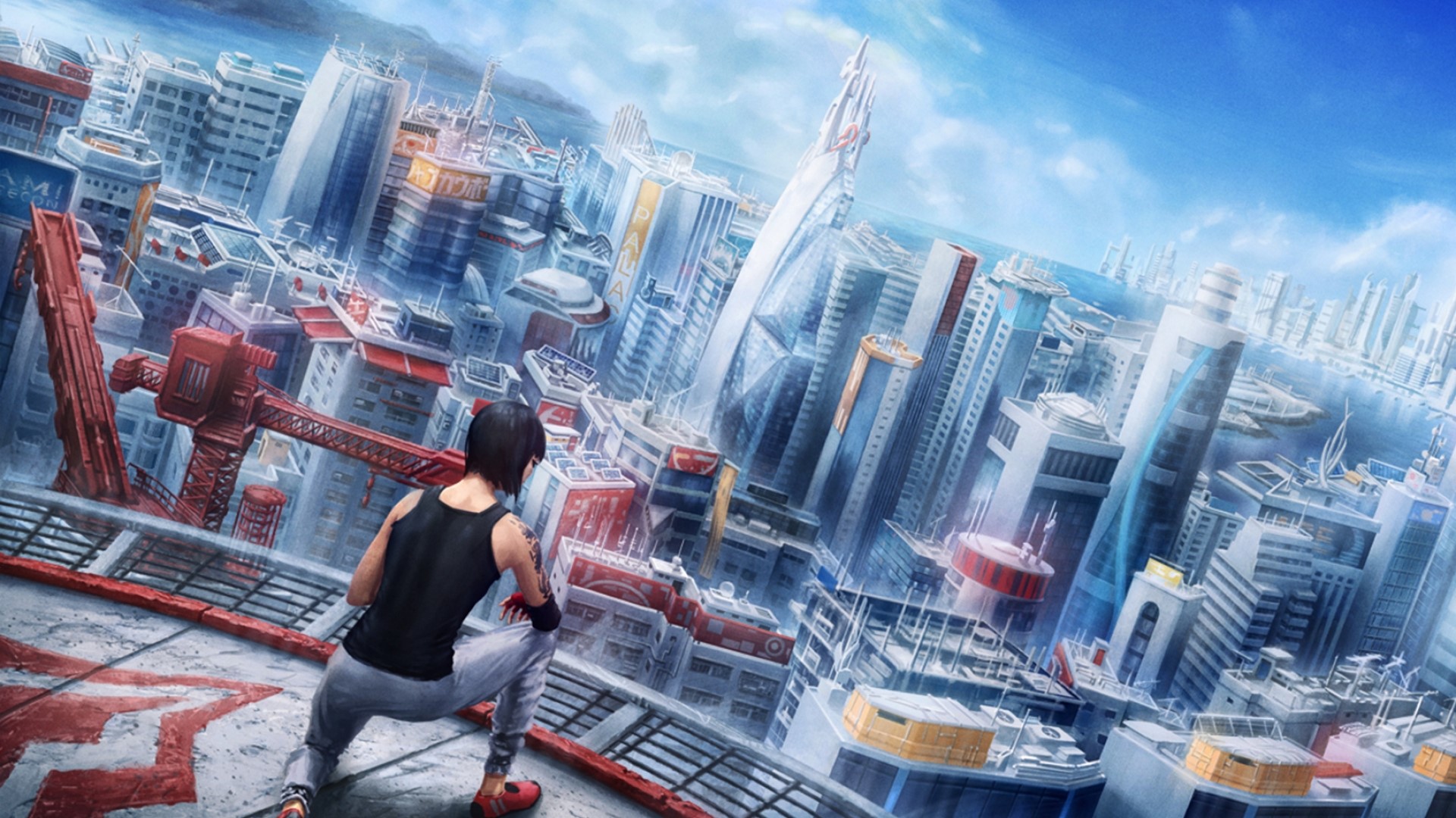 Faith Connors from Mirrors Edge Catalyst HD Wallpaper
