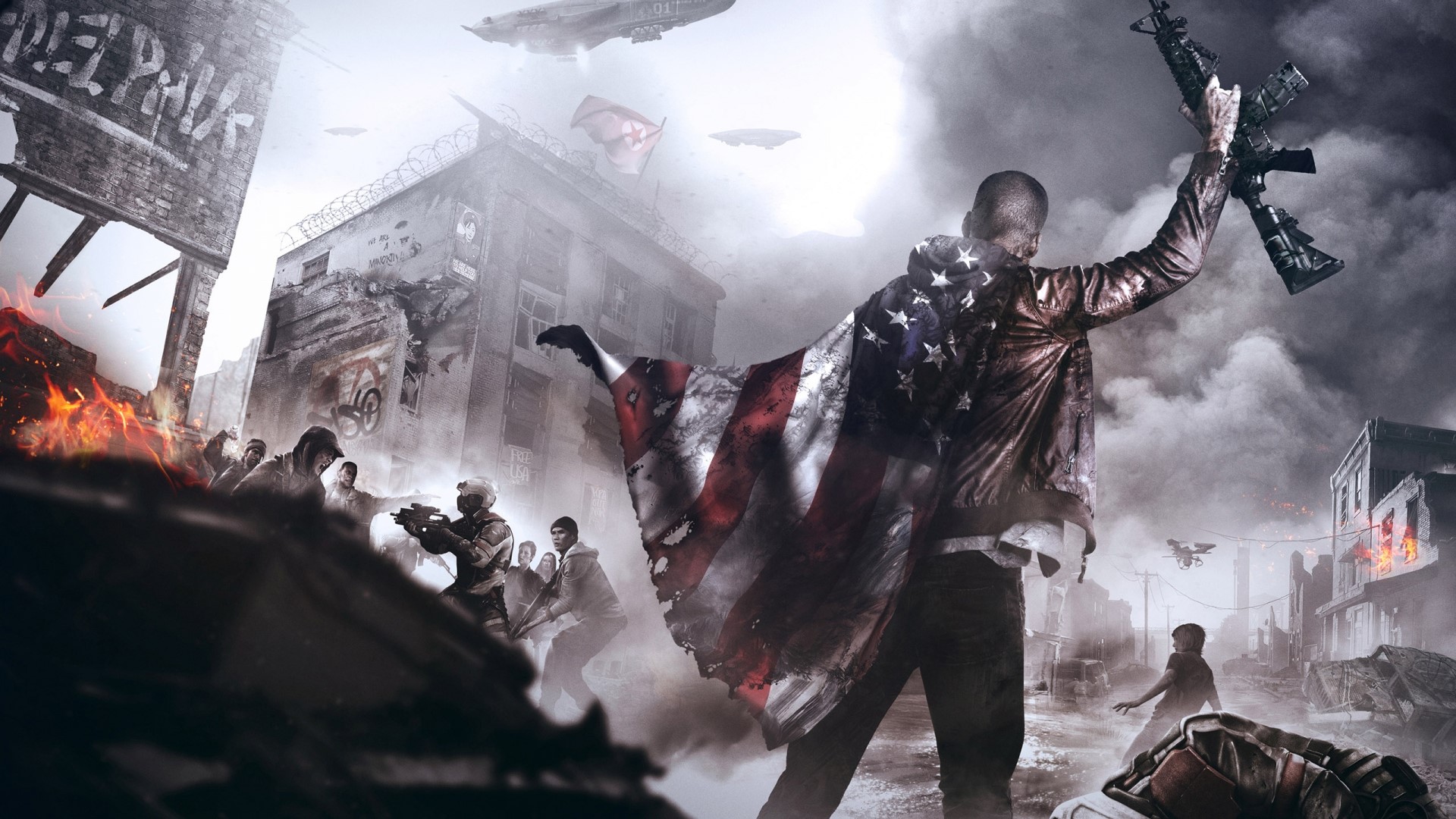 Homefront The Revolution Video Game HD Wallpaper