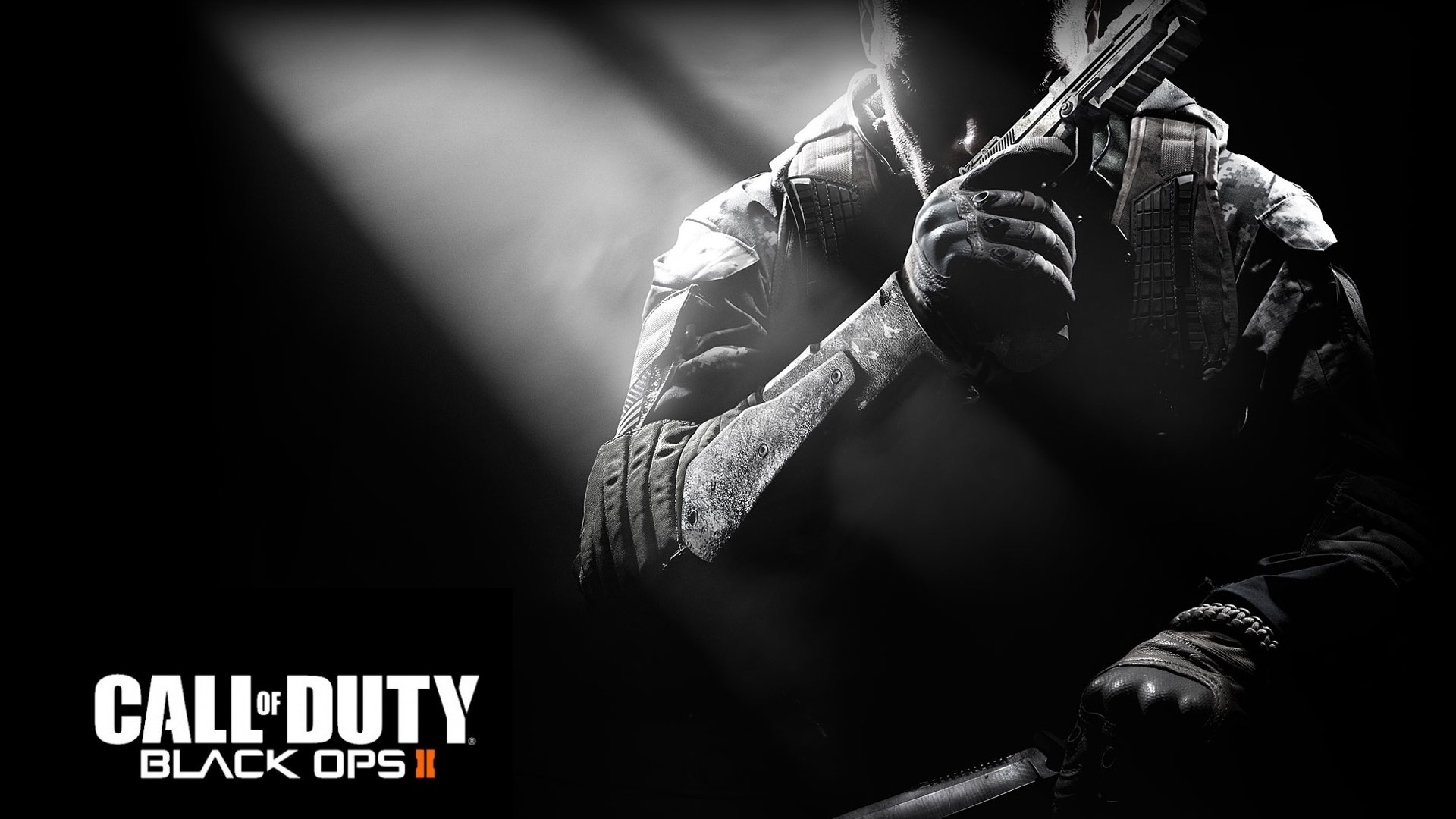 Call of Duty Black Ops 2 soldier with gun HD Wallpaper