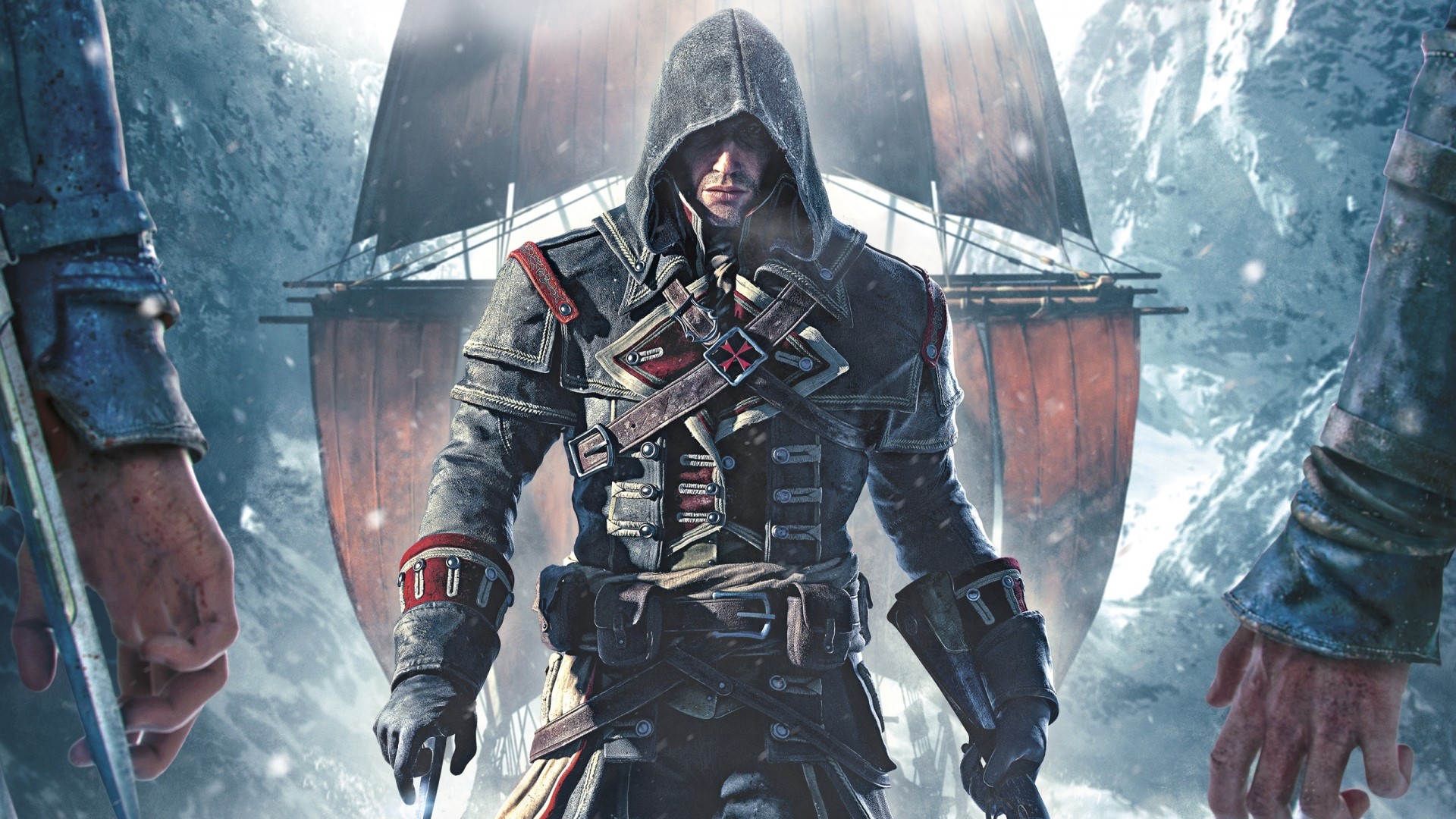 Assassin's Creed Rogue Game Cover HD Wallpaper