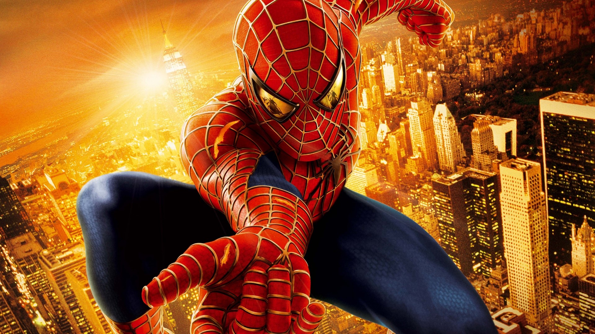 Spider-Man in New York City HD Wallpaper