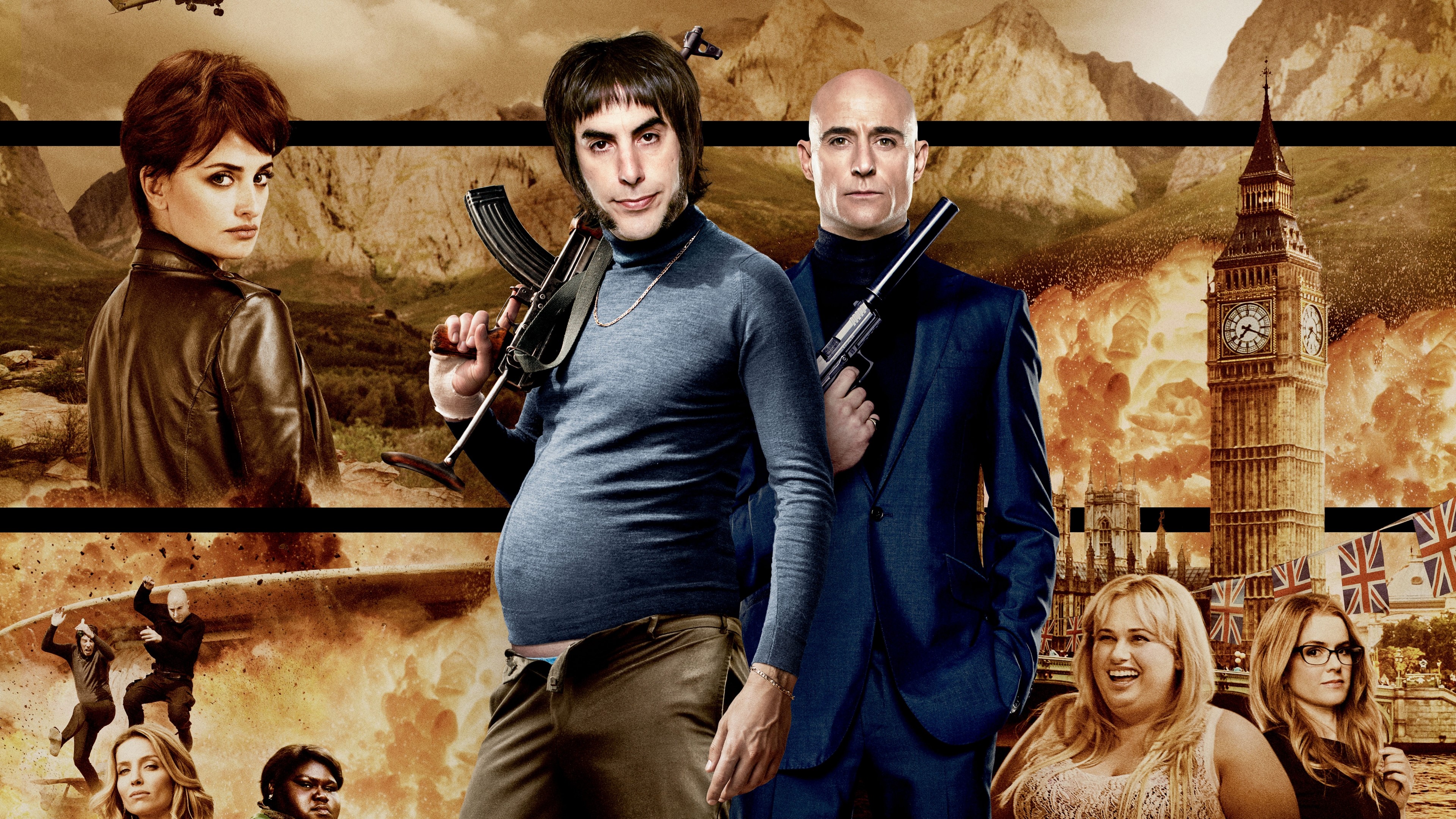 The Brothers Grimsby 2016 Movie HD Wallpaper